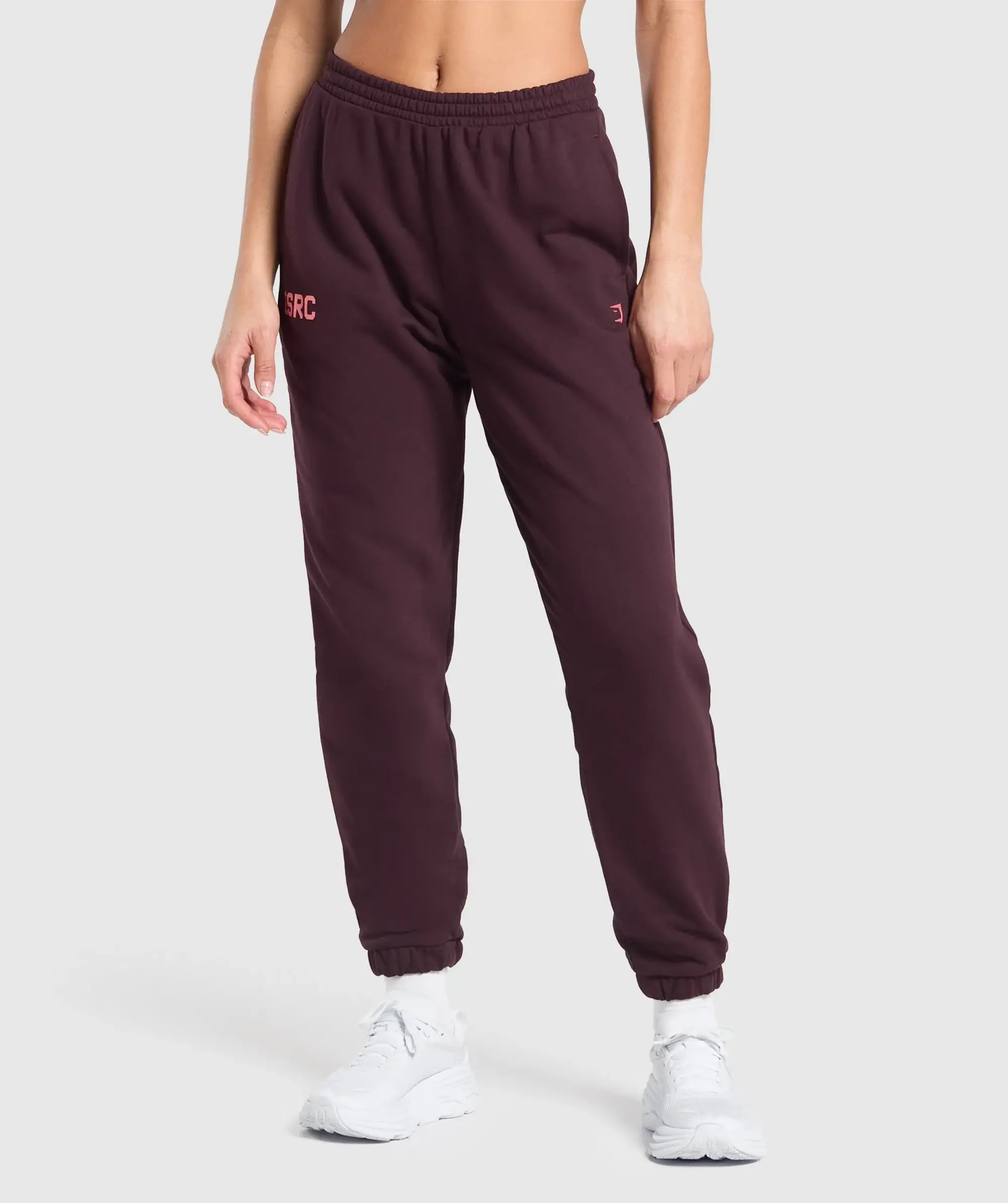 Marathon Running Graphic Joggers - Depth Purple