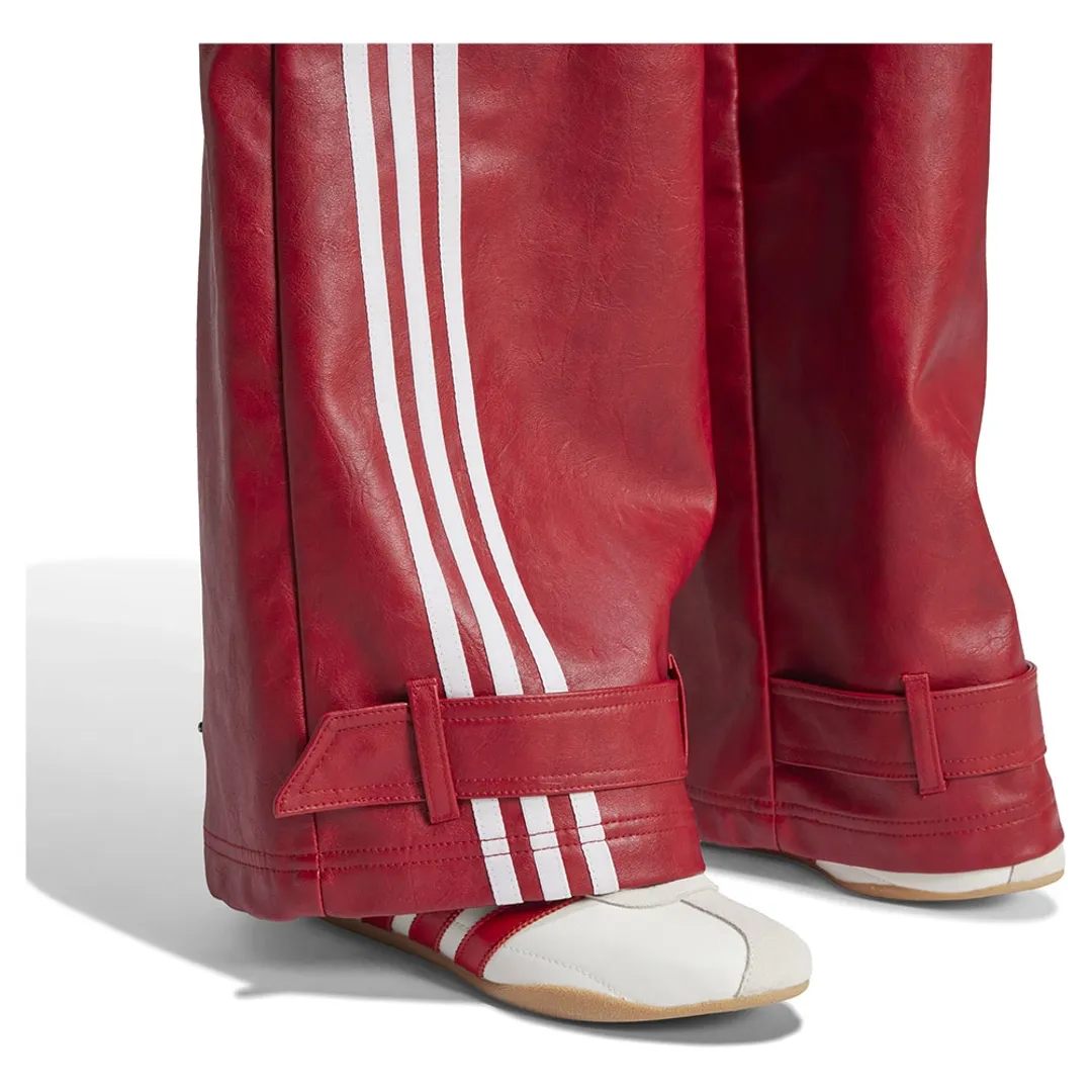 Adidas Originals Faux Leather Pants | JX9227 | FOOTY.COM