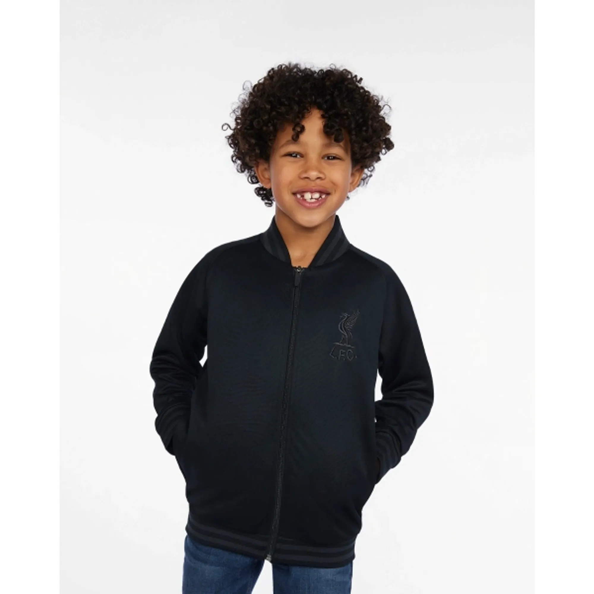 Liverpool FC LFC Junior Heritage Black Shankly Jacket