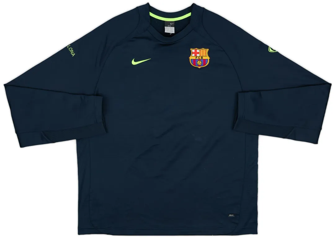 2005-06 Barcelona Nike Training Top - 9/10 - (XL) | BARJ05-005