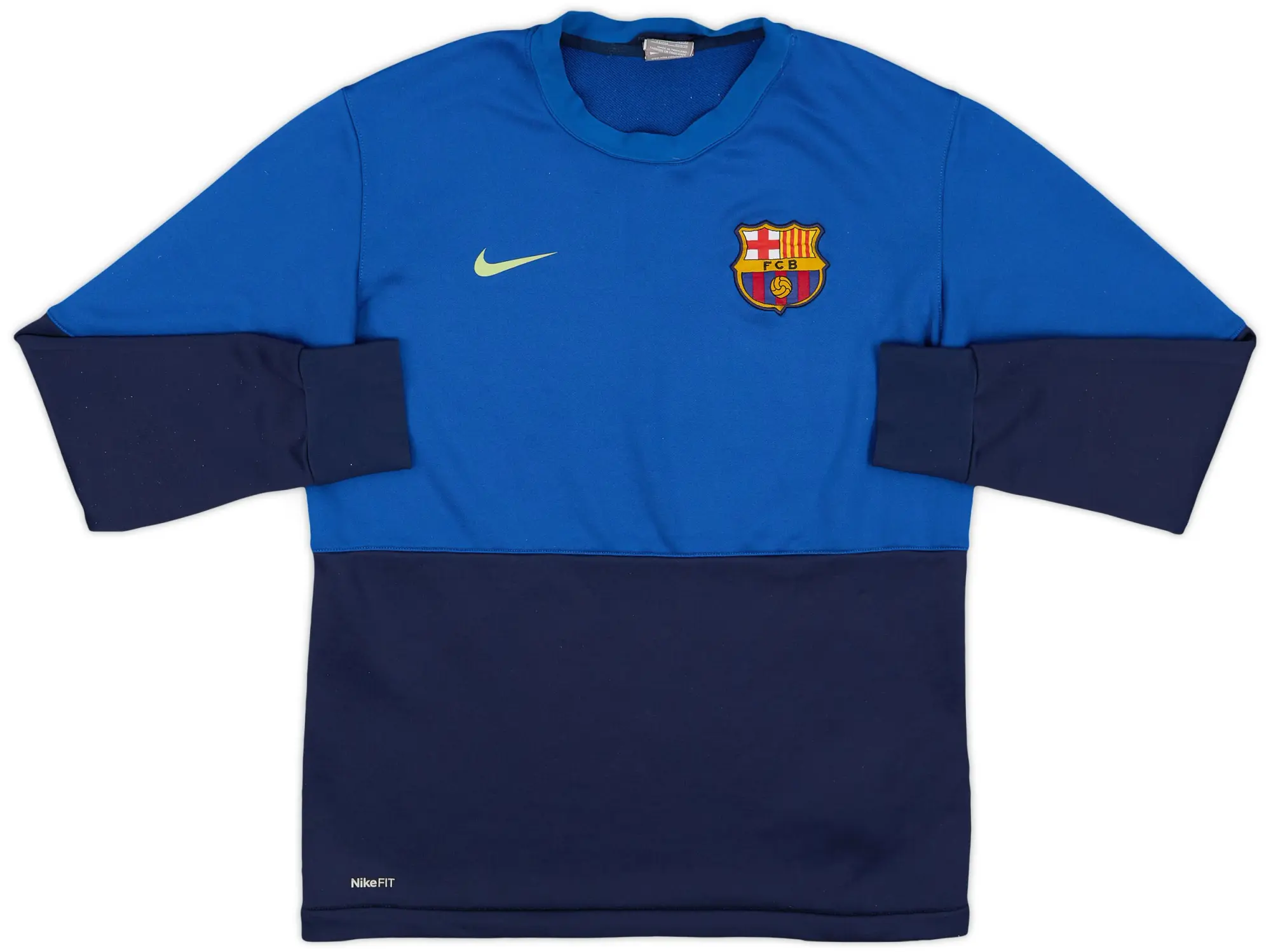 2009-10 Barcelona Nike Sweat Top - 9/10 - (S)