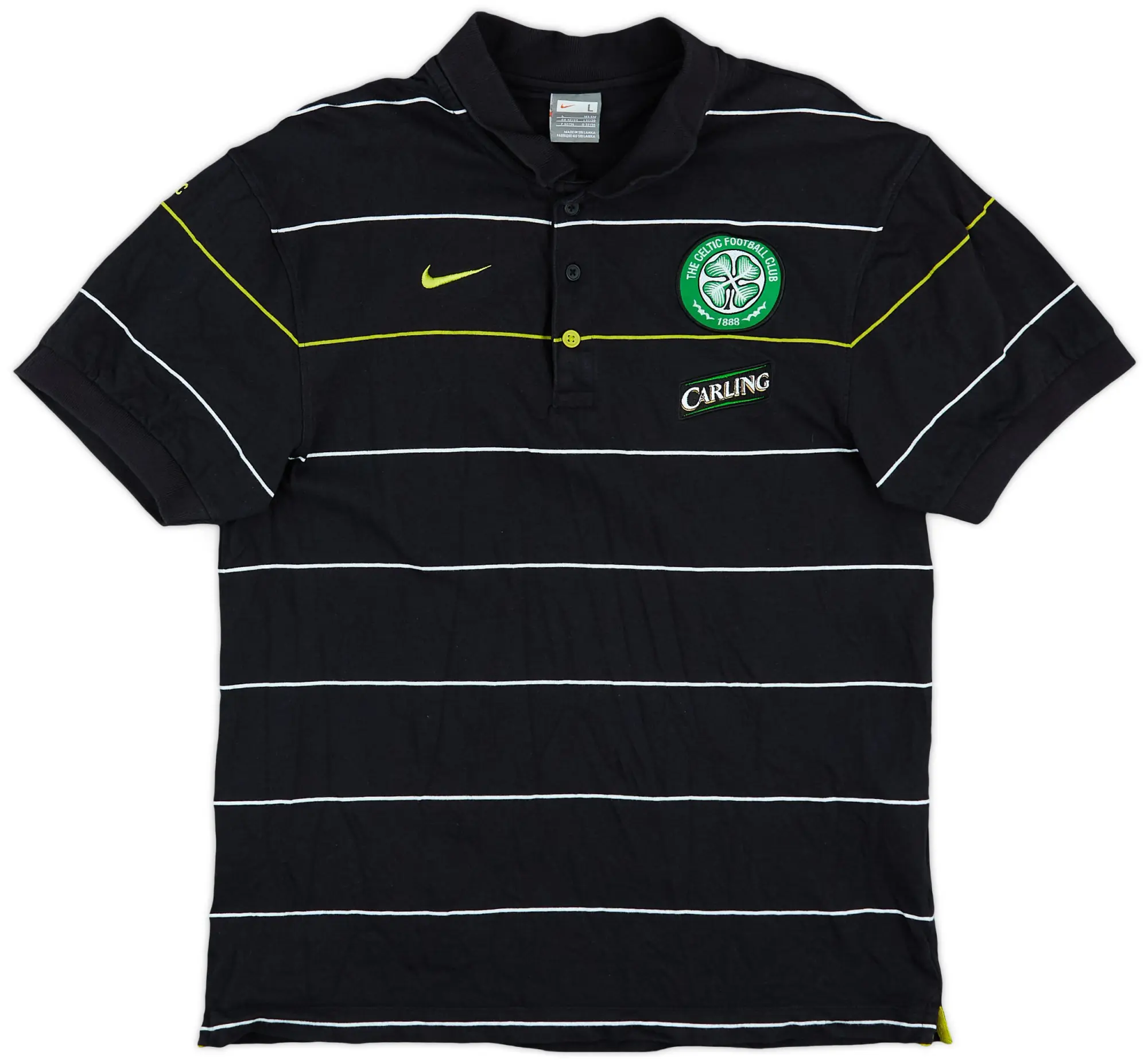 2008-09 Celtic Nike Polo Shirt - 9/10 - (L)