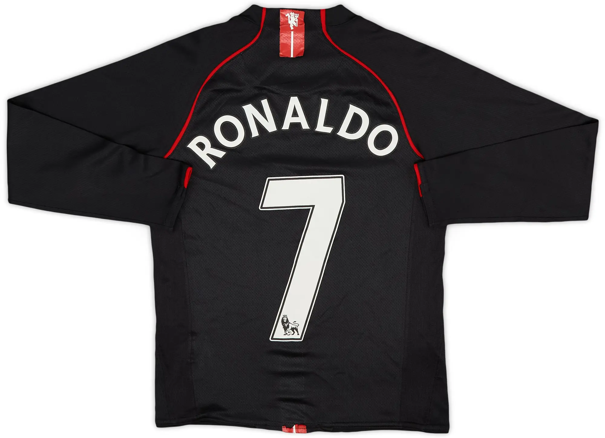 Nike 2007-08 Manchester United Away L/S Shirt Ronaldo #7 - 5/10 - (M.Boys)