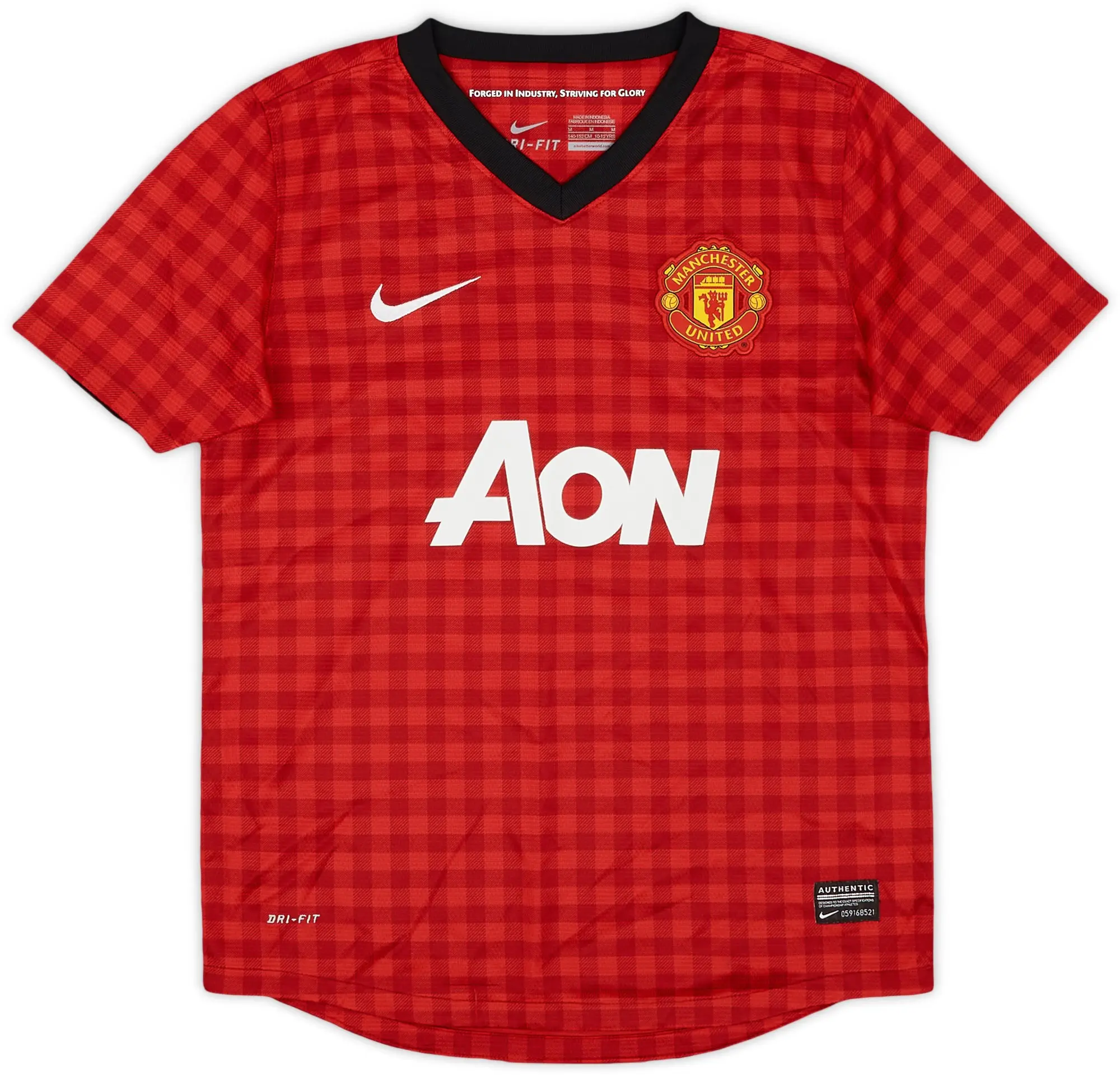Nike 2012-13 Manchester United Home Shirt - 8/10 - (M.Boys)