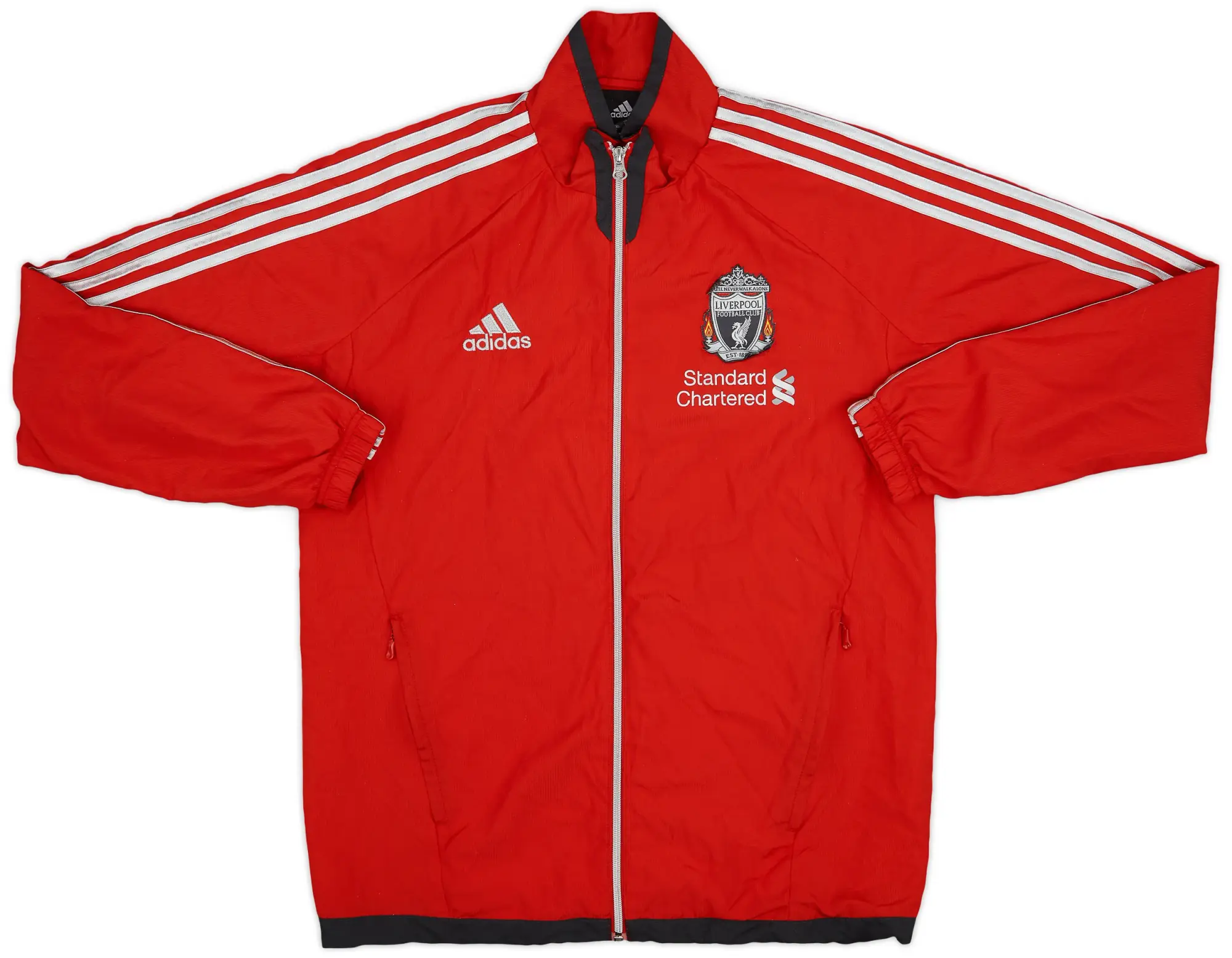 2011-12 Liverpool adidas Track Jacket - 5/10 - (M)
