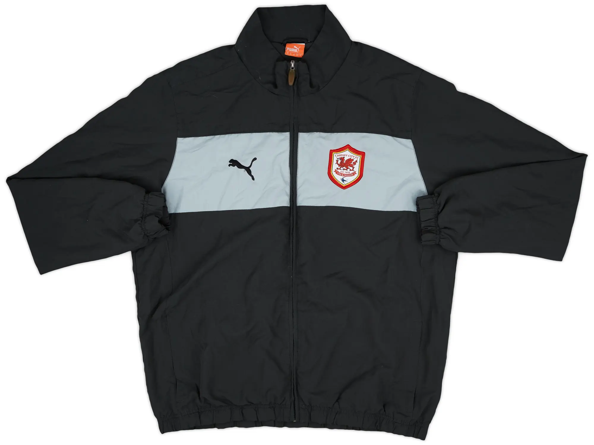 2012-13 Cardiff Puma Track Jacket - 8/10 - (XL)