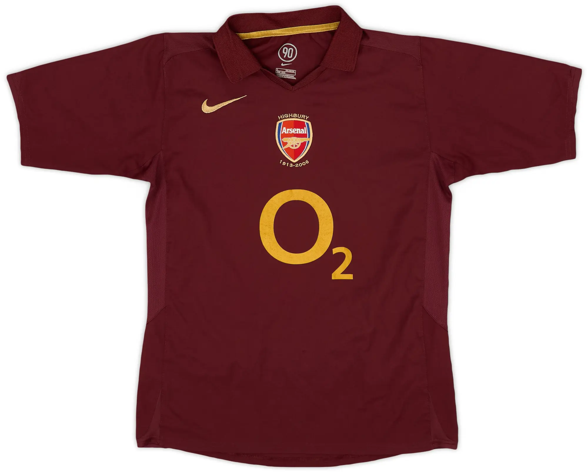 Nike 2005-06 Arsenal Home Shirt - 7/10 - (L.Boys)