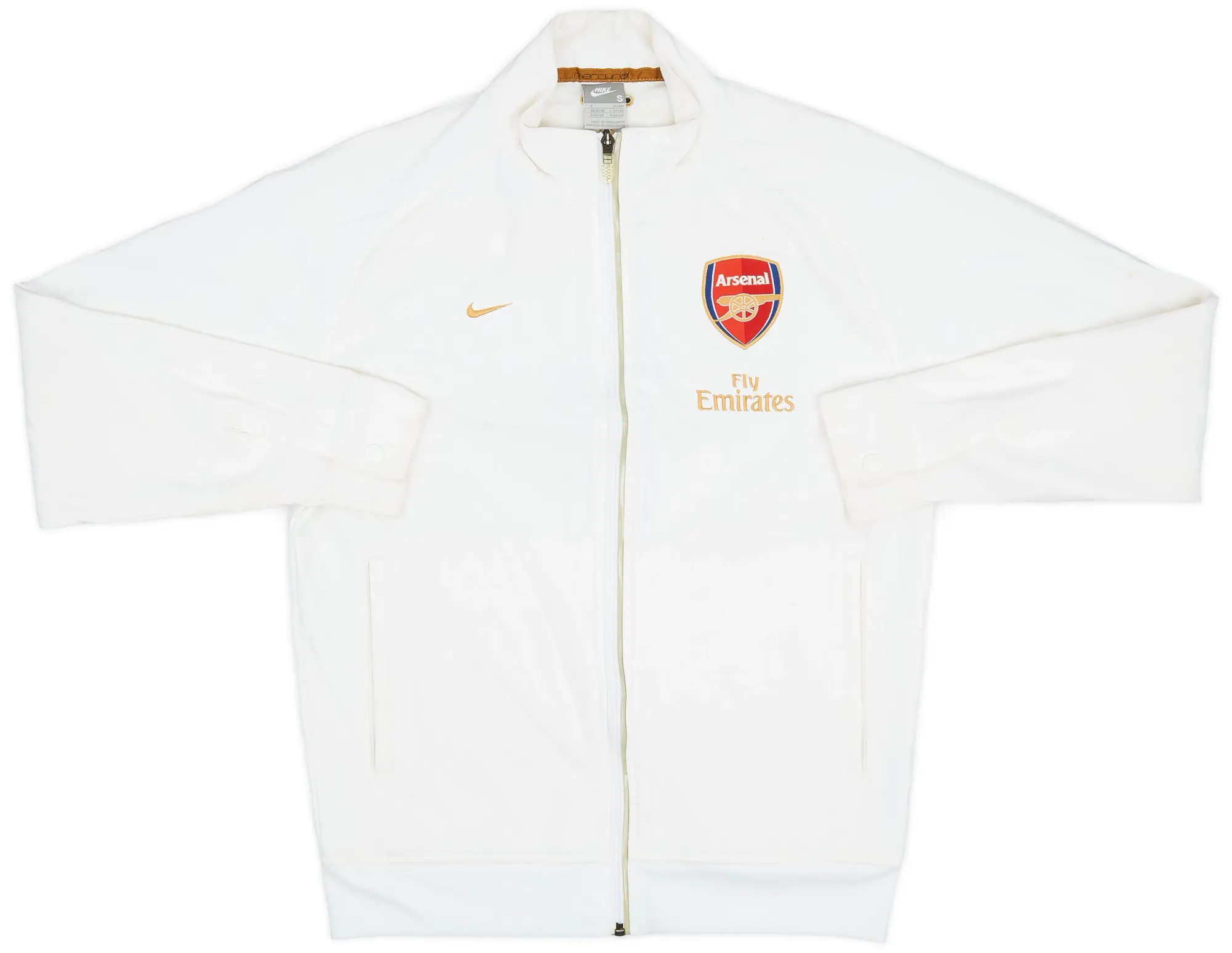 2007-08 Arsenal Nike Track Jacket - 6/10 - (S)