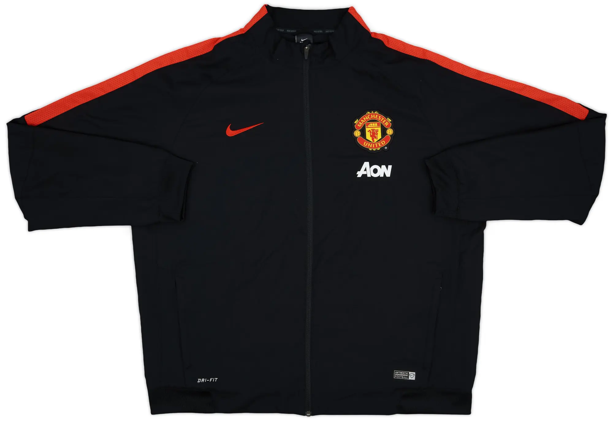 2014-15 Manchester United Nike Track Jacket - 8/10 - (XXL)