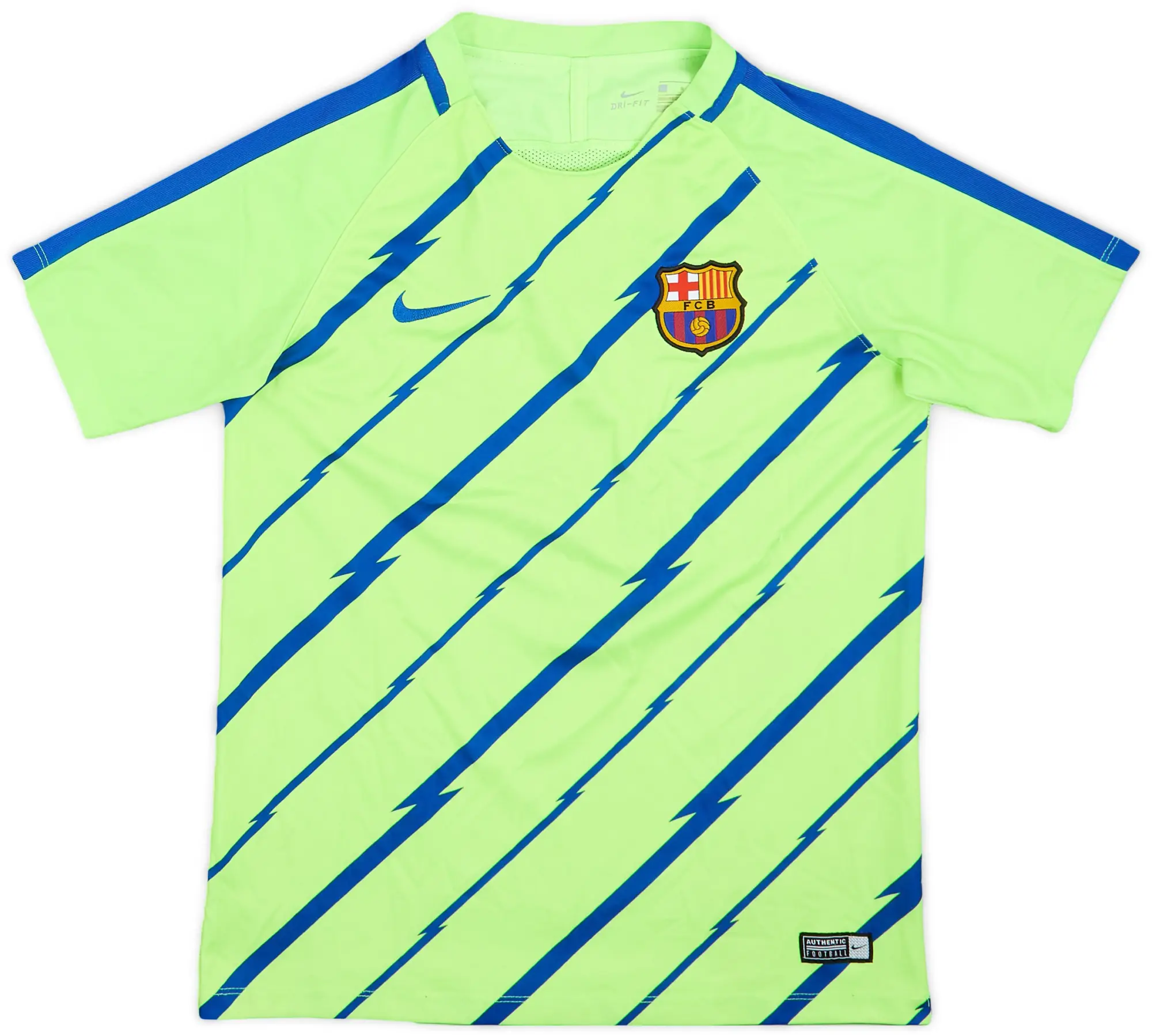 2017-18 Barcelona Nike Training Shirt - 8/10 - (L.Boys)