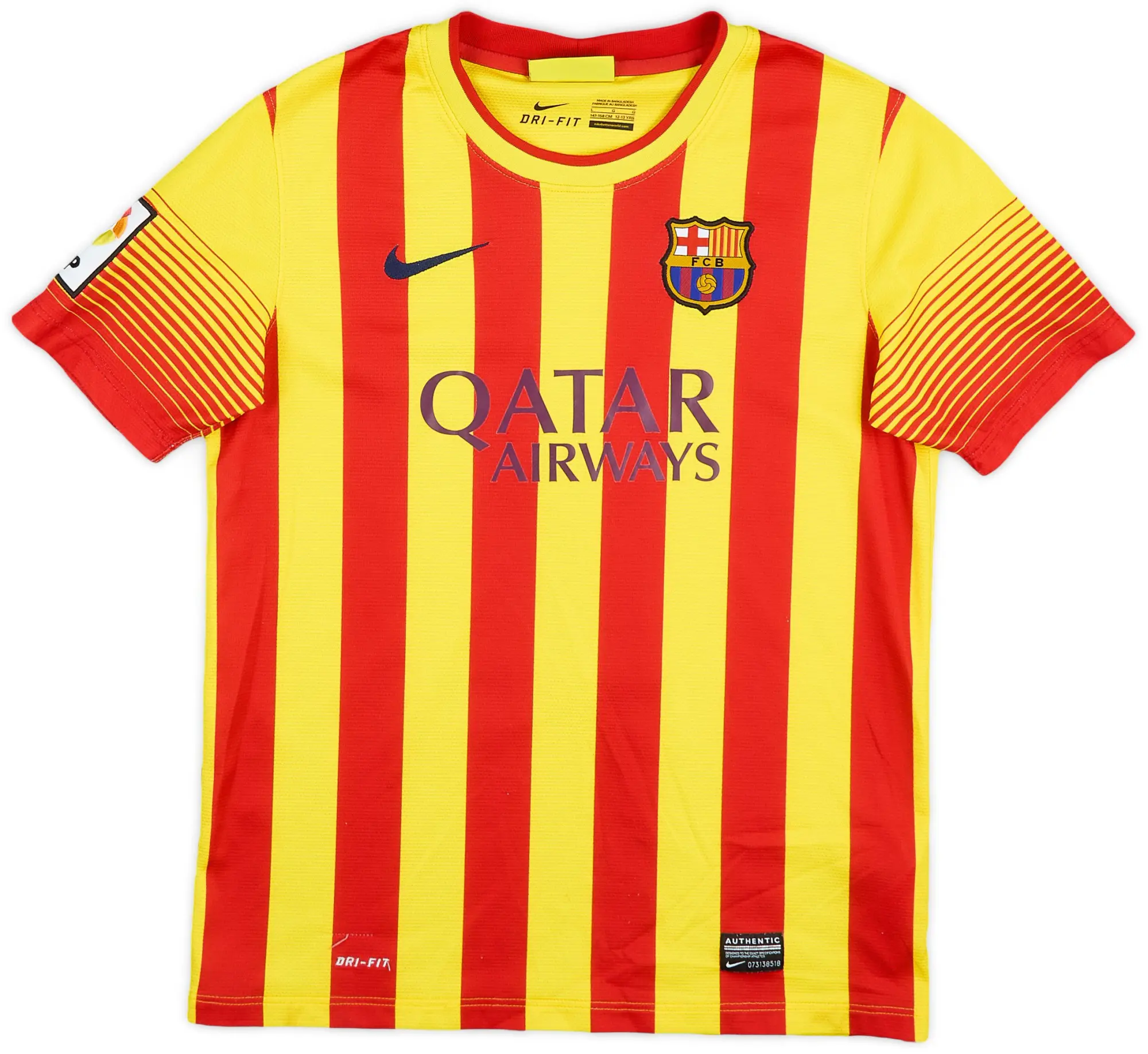 Nike 2013-15 Barcelona Away Shirt - 8/10 - (L.Boys)