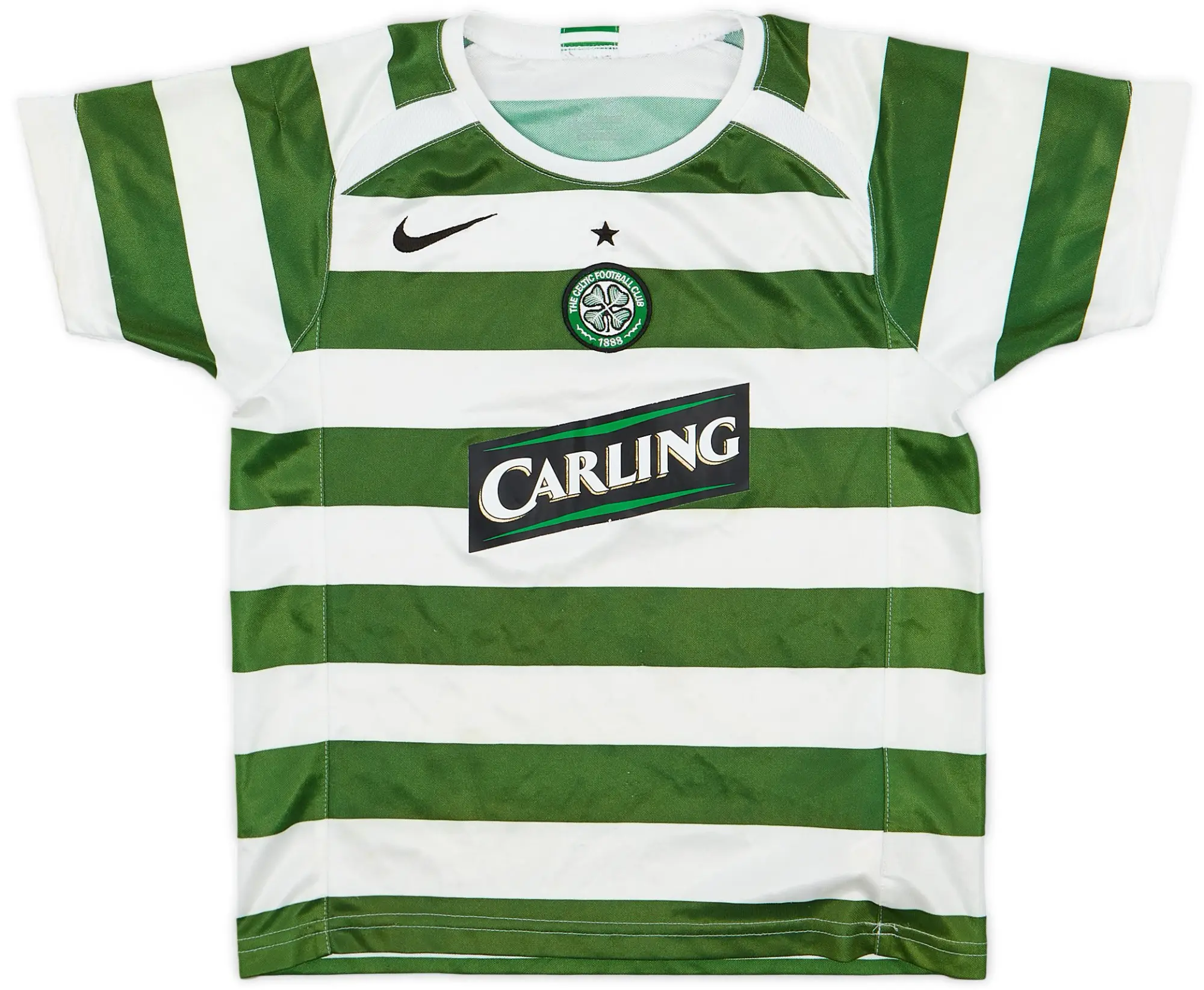 Nike 2005-07 Celtic Home Shirt - 5/10 - (5-6 Years)