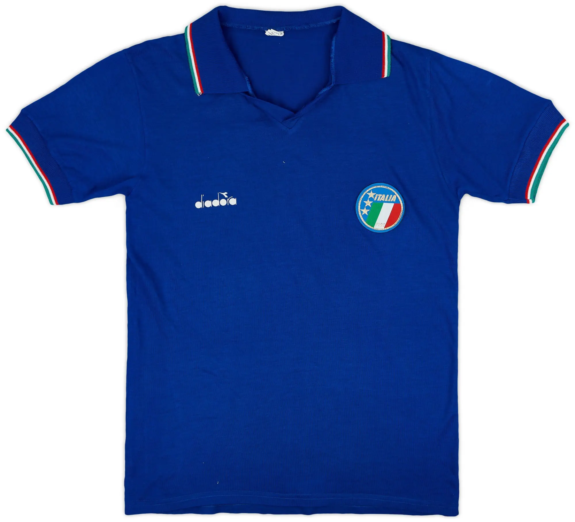 Diadora 1986-88 Italy Home Shirt - 8/10 - (L)