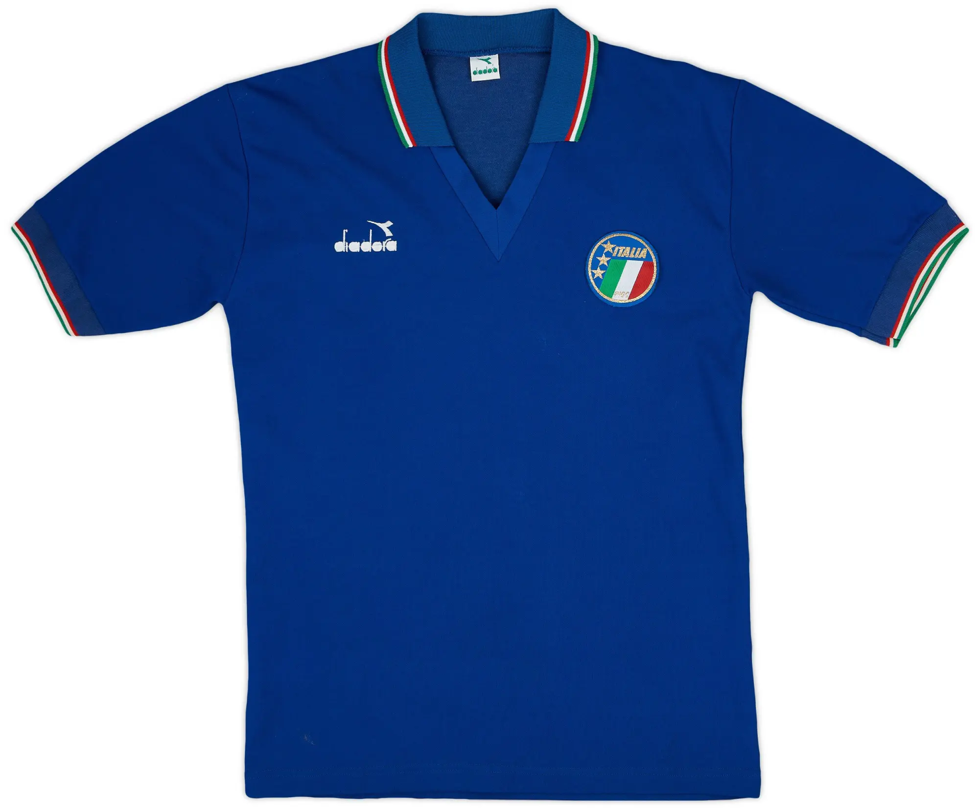 Diadora 1986-88 Italy Home Shirt - 7/10 - (M)