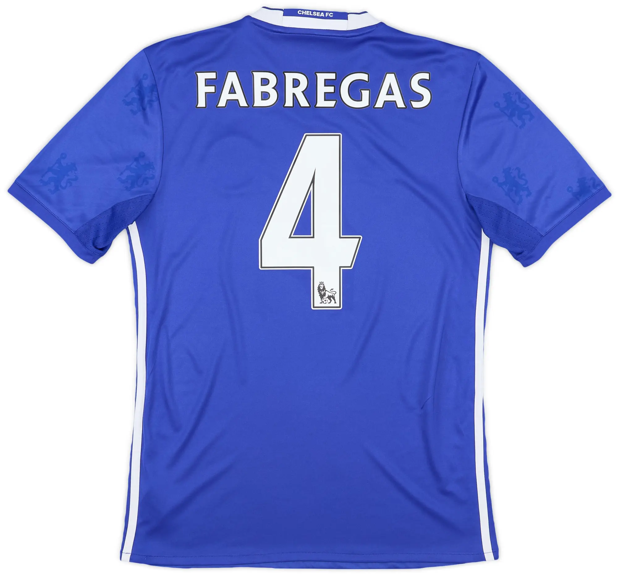 adidas 2016-17 Chelsea Home Shirt Fabregas #4 - 8/10 - (S)