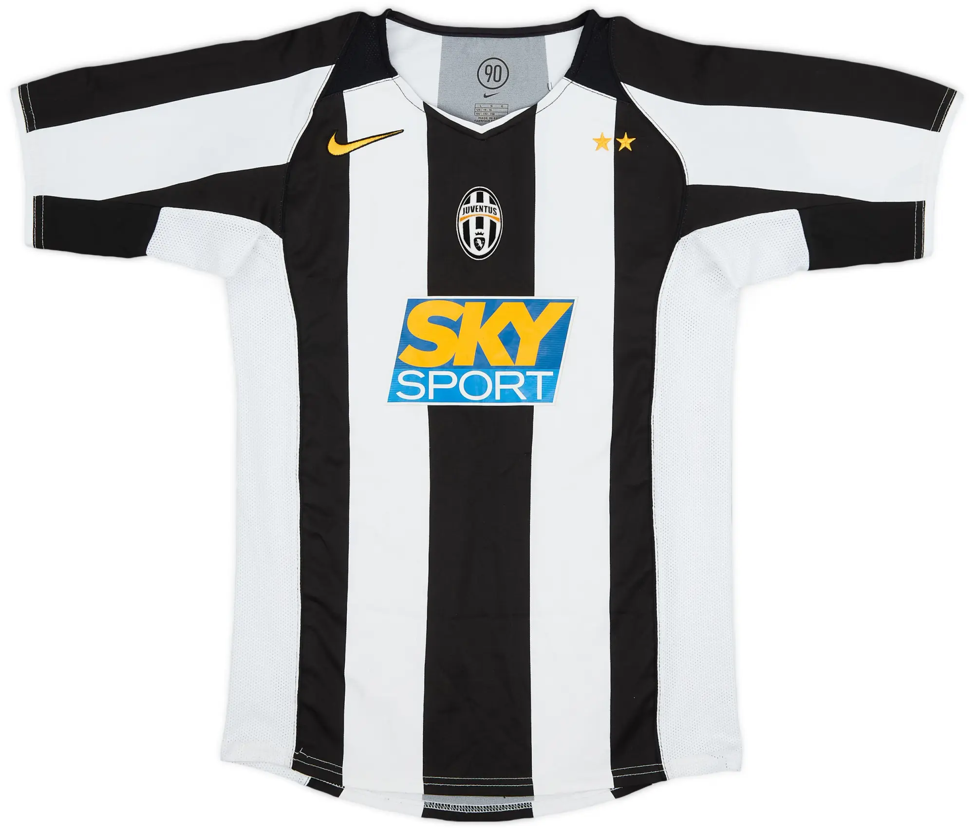 Nike 2004-05 Juventus Home Shirt - 7/10 - (L.Boys)