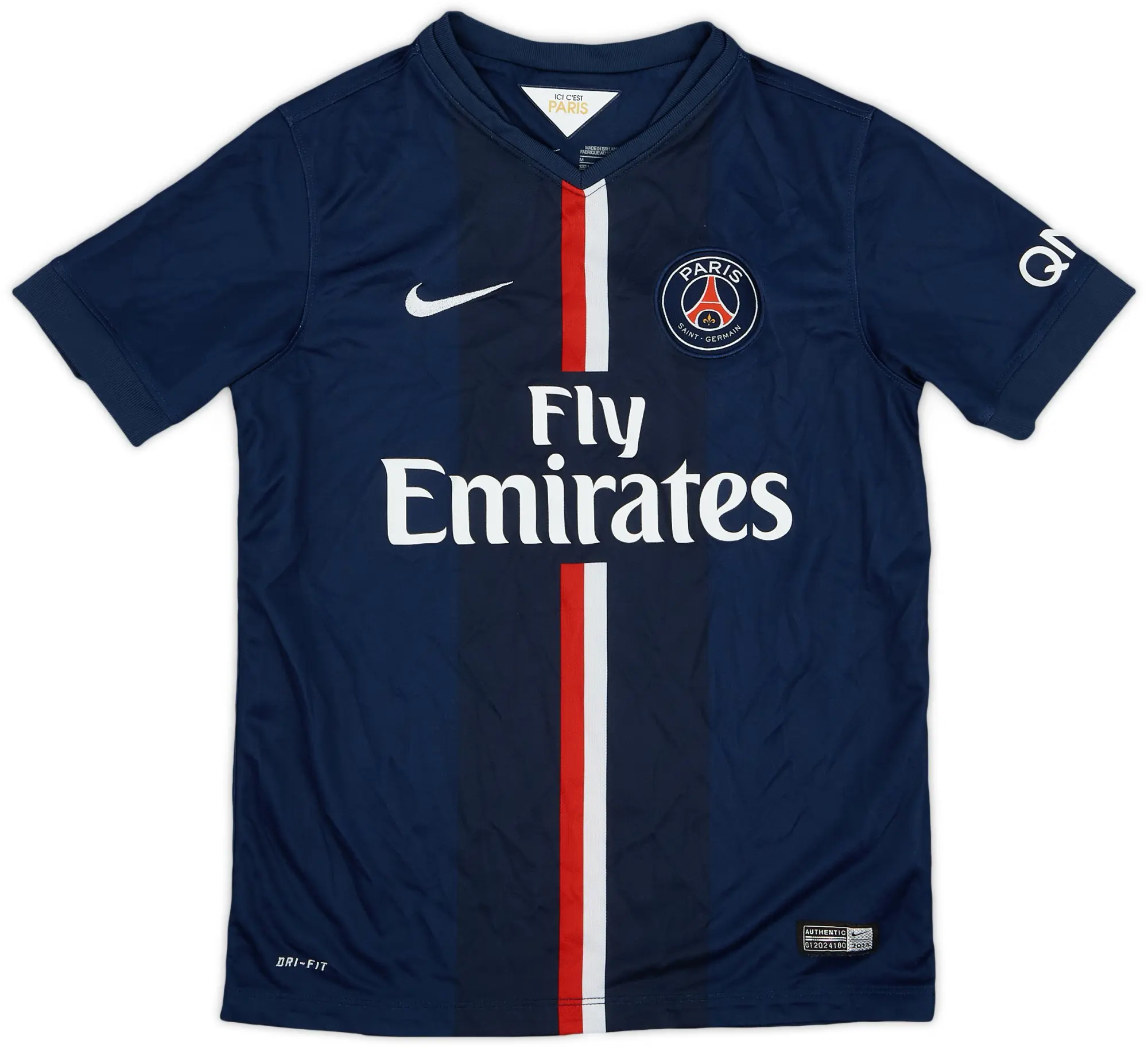 Nike 2014-15 Paris Saint-Germain Home Shirt - 9/10 - (M.Boys)