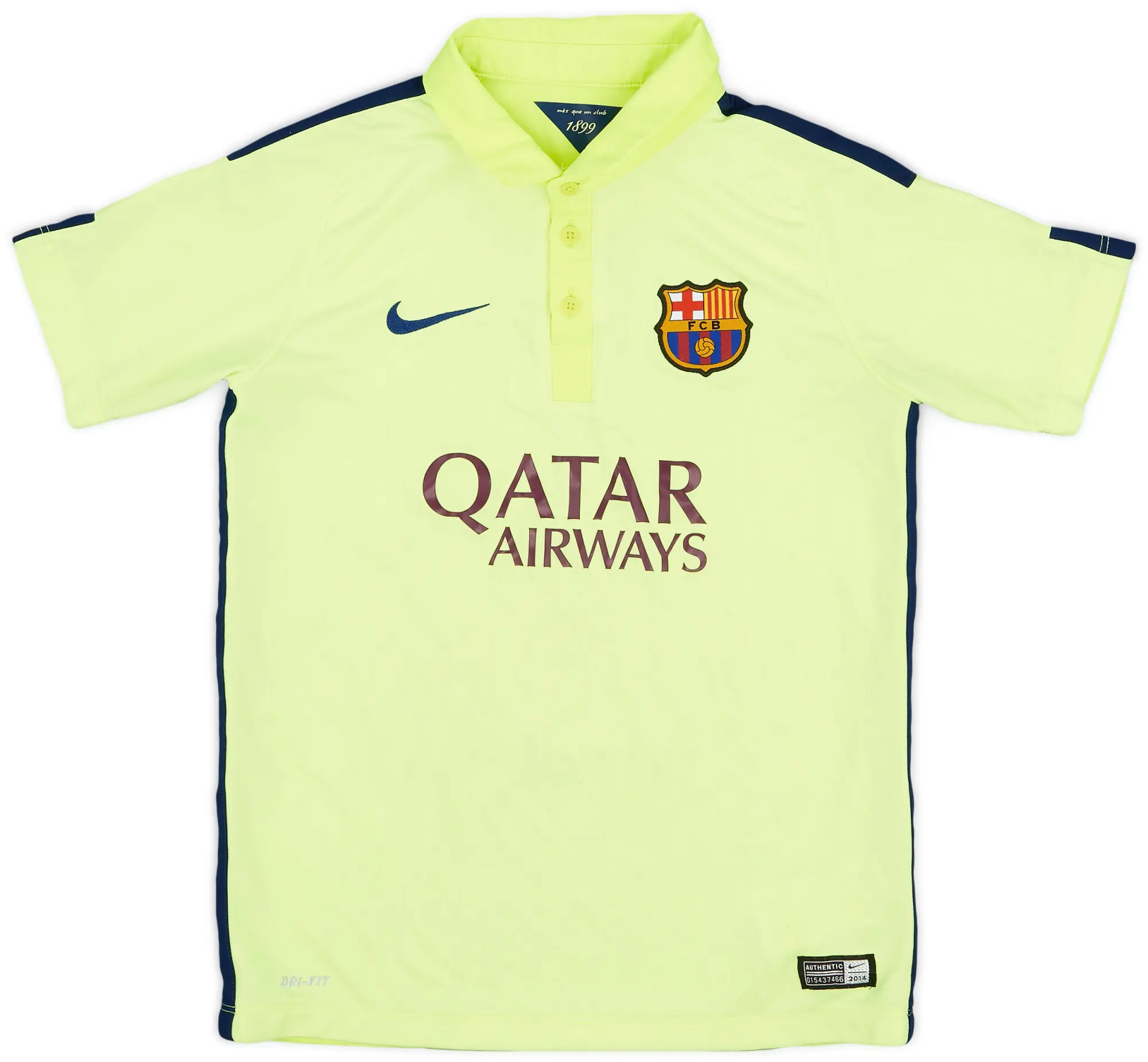 Nike 2014-15 Barcelona Third Shirt - 7/10 - (L.Boys)