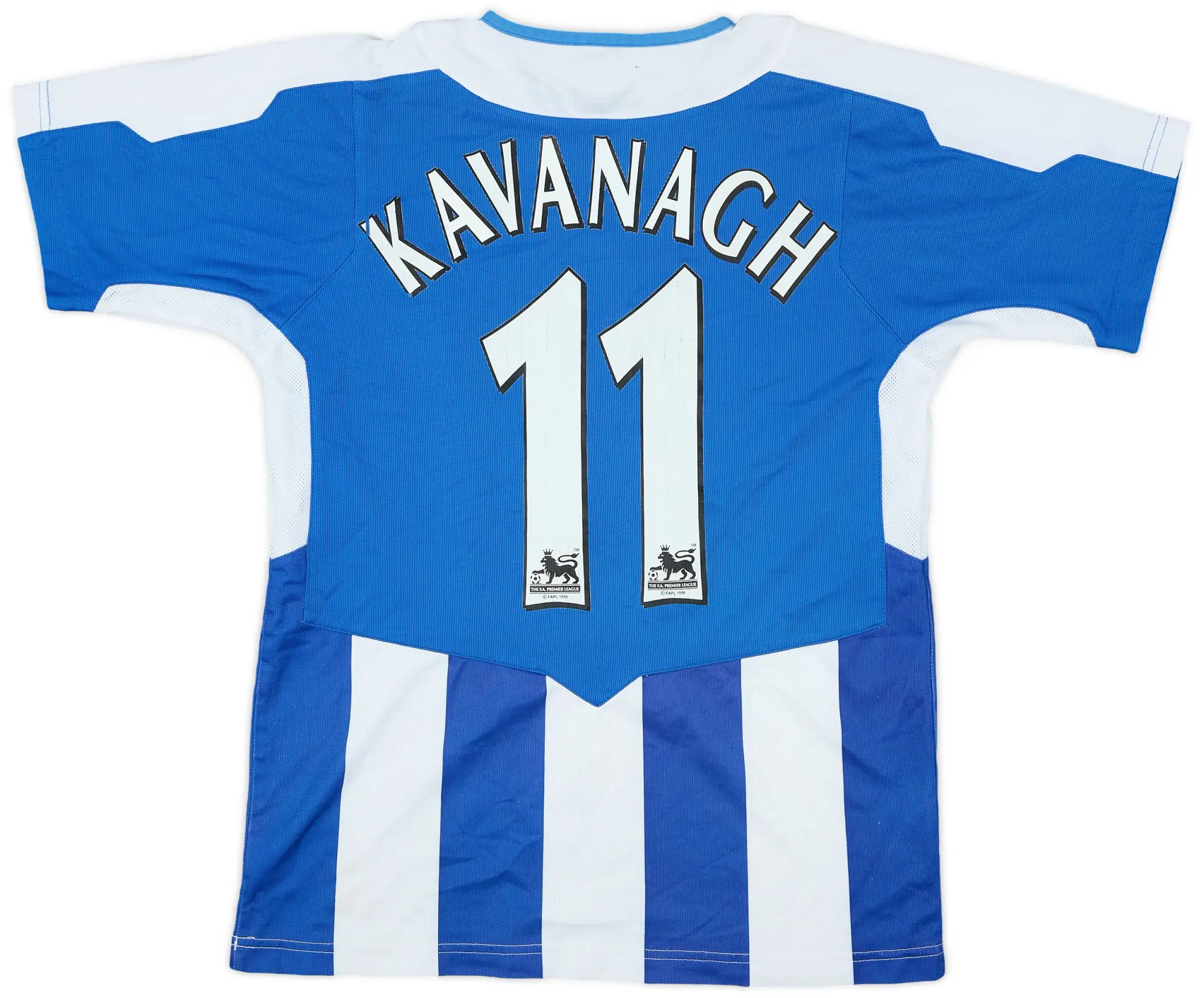 2005-06 Wigan Home Shirt Kavanagh #11 - 6/10 - (XL.Boys)