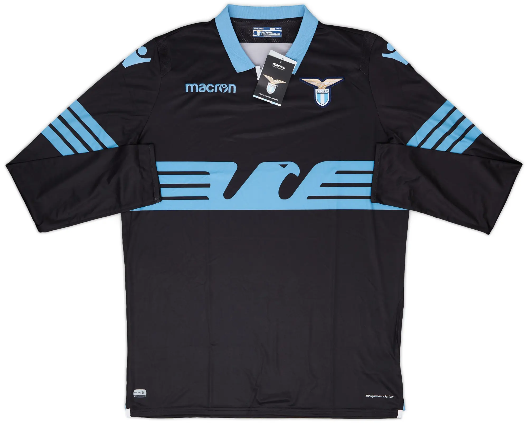 Macron 2015-16 Lazio Away L/S Shirt (3XL)