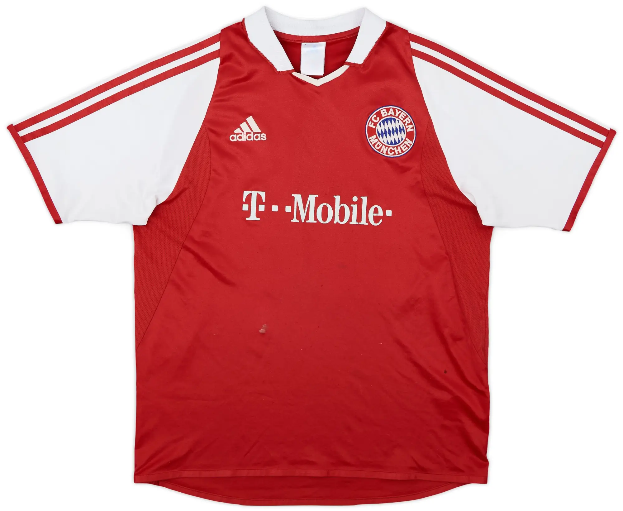 adidas 2003-04 Bayern Munich Home Shirt Ballack #13 - 4/10 - (XL.Boys)