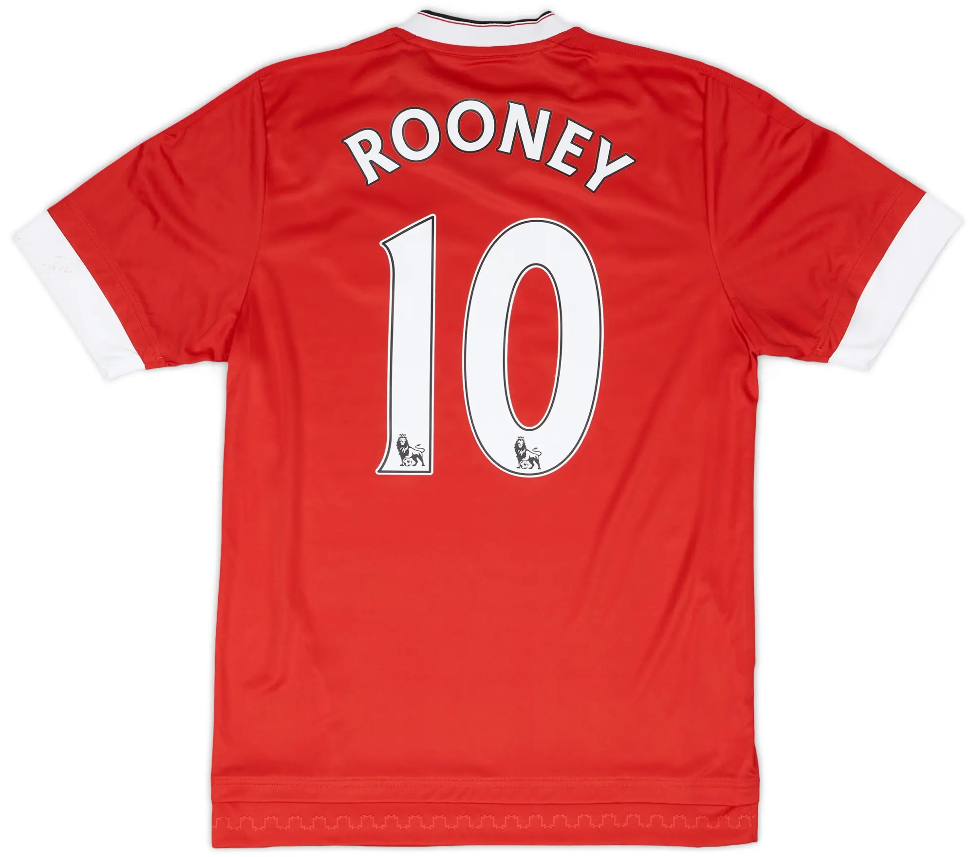 adidas 2015-16 Manchester United Home Shirt Rooney #10 (S)