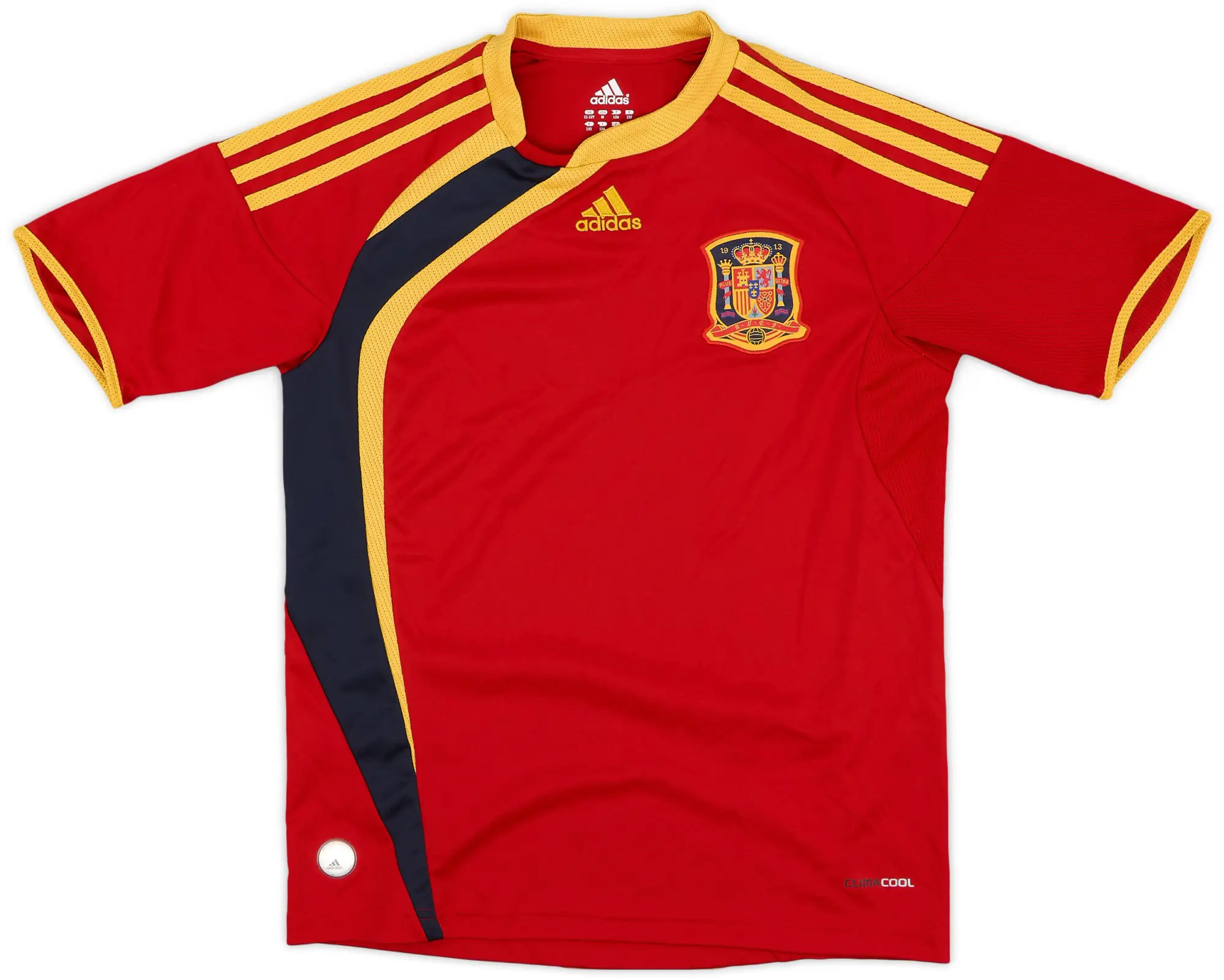 adidas 2009 Spain Home Shirt - 9/10 - (M.Boys)