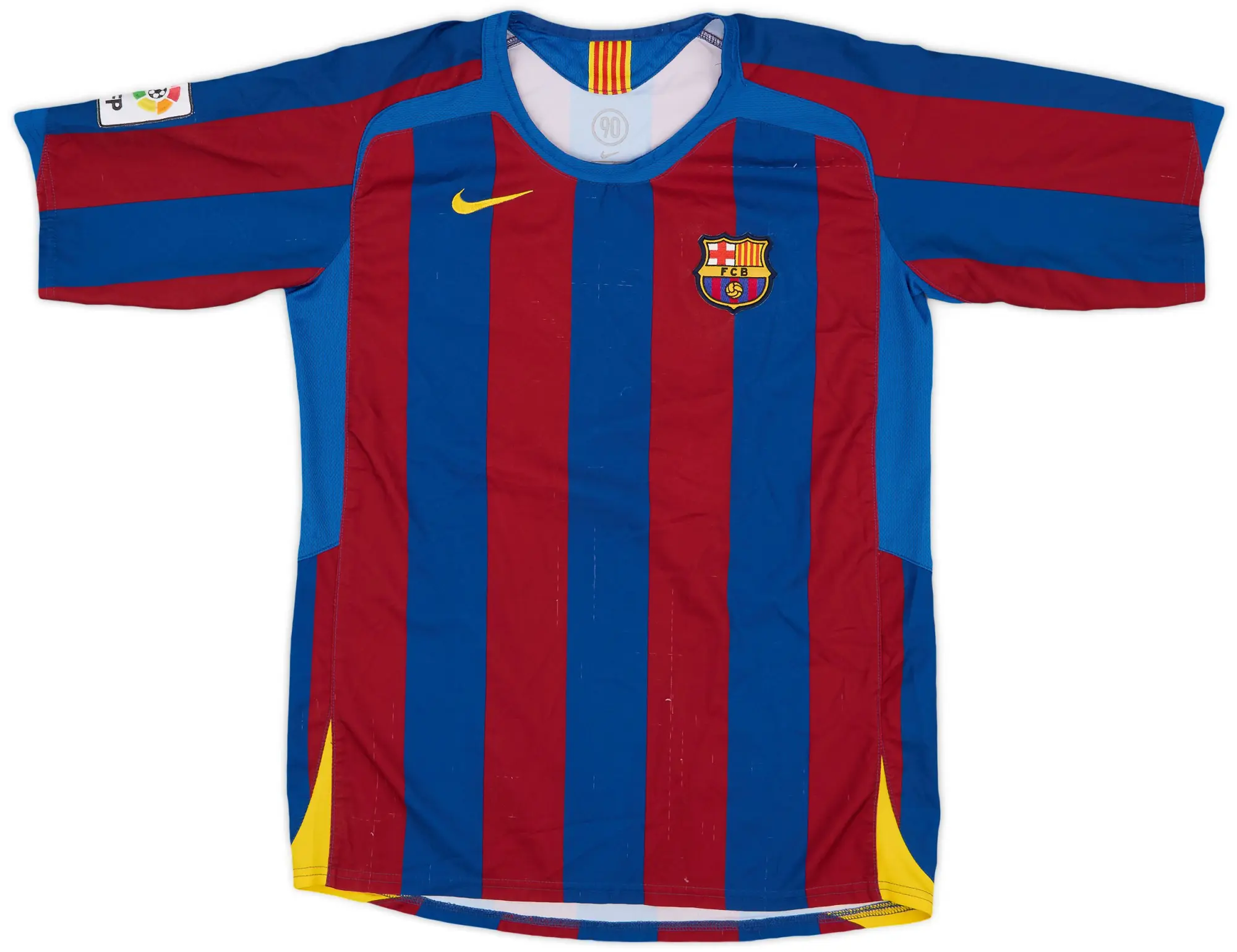 Nike 2005-06 Barcelona Home Shirt - 6/10 - (XL.Boys)