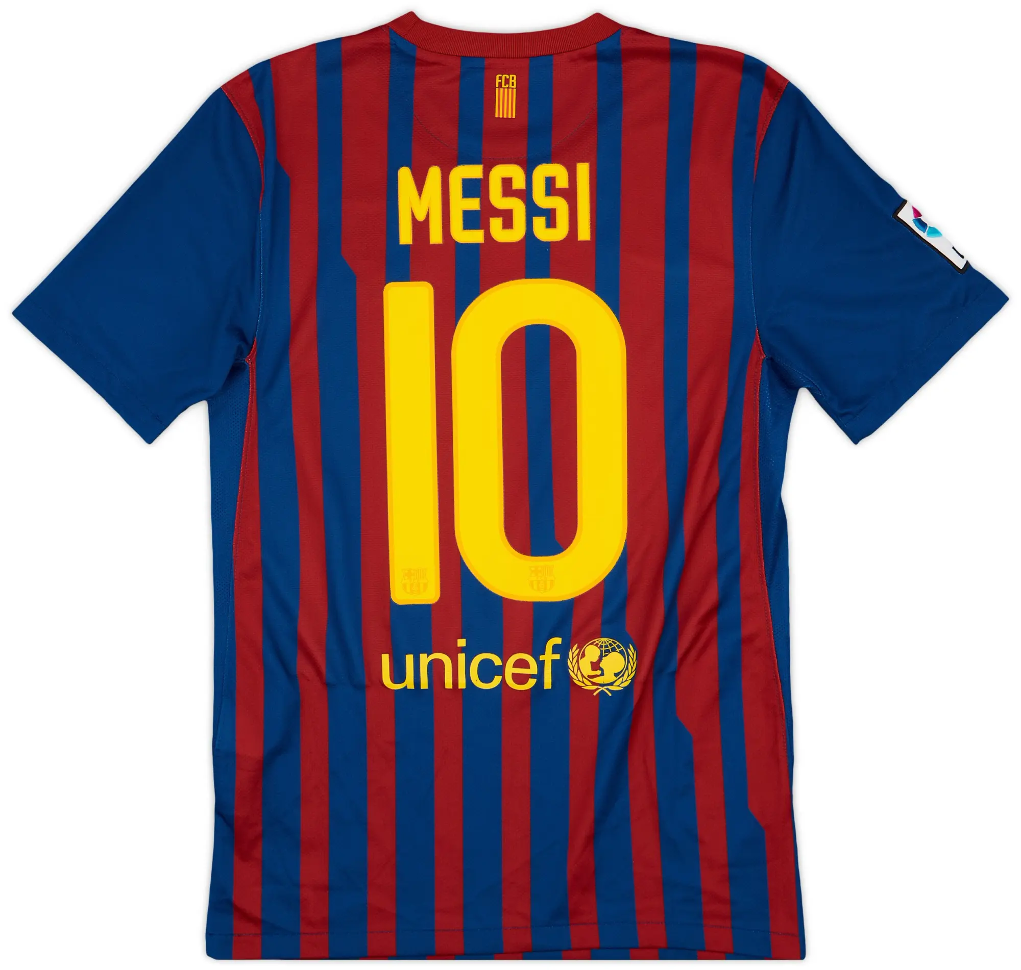 Nike 2011-12 Barcelona Home Shirt Messi #10 - 8/10 - (S)