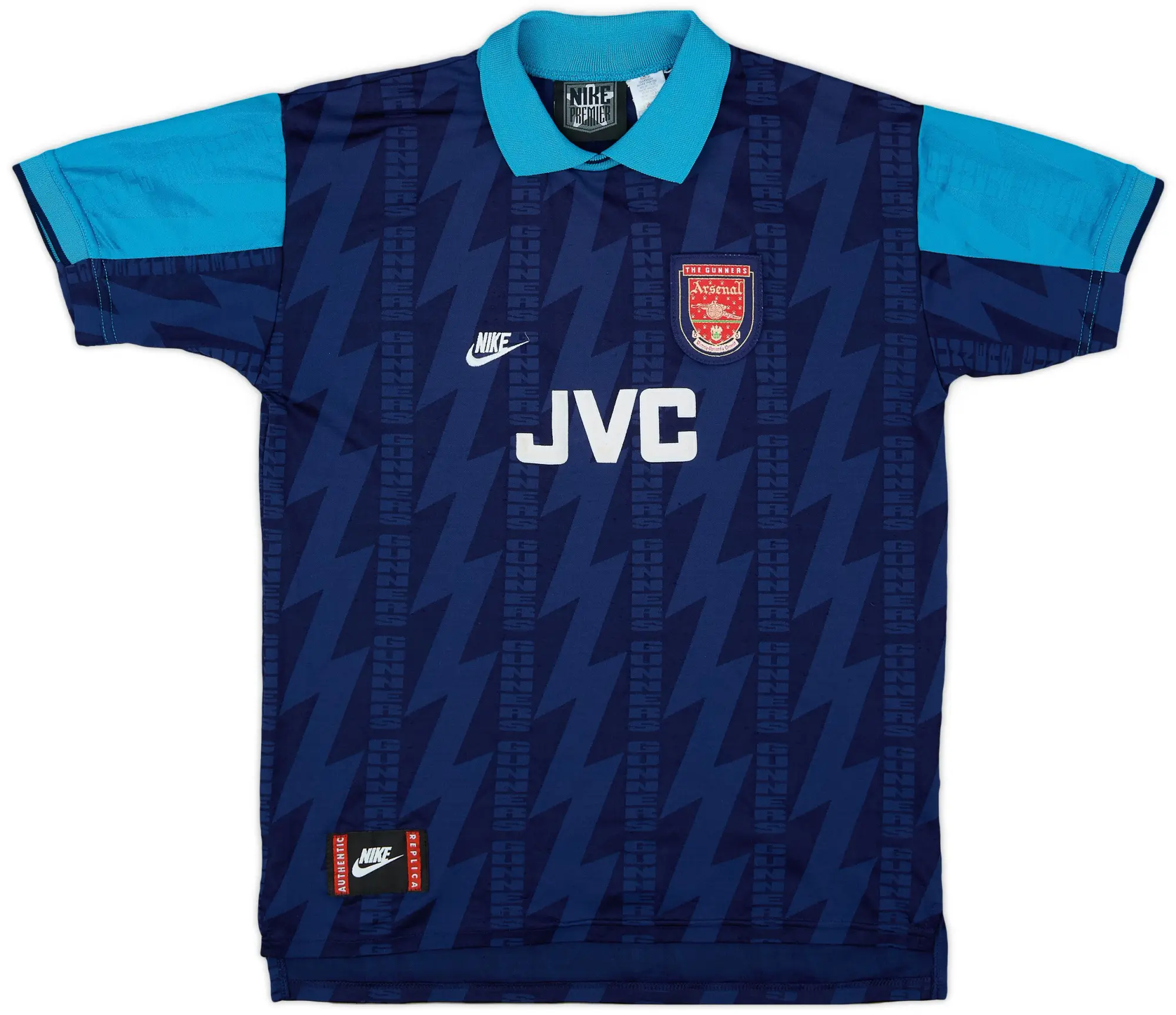 Nike 1994-95 Arsenal Away Shirt - 8/10 - (XL.Boys)