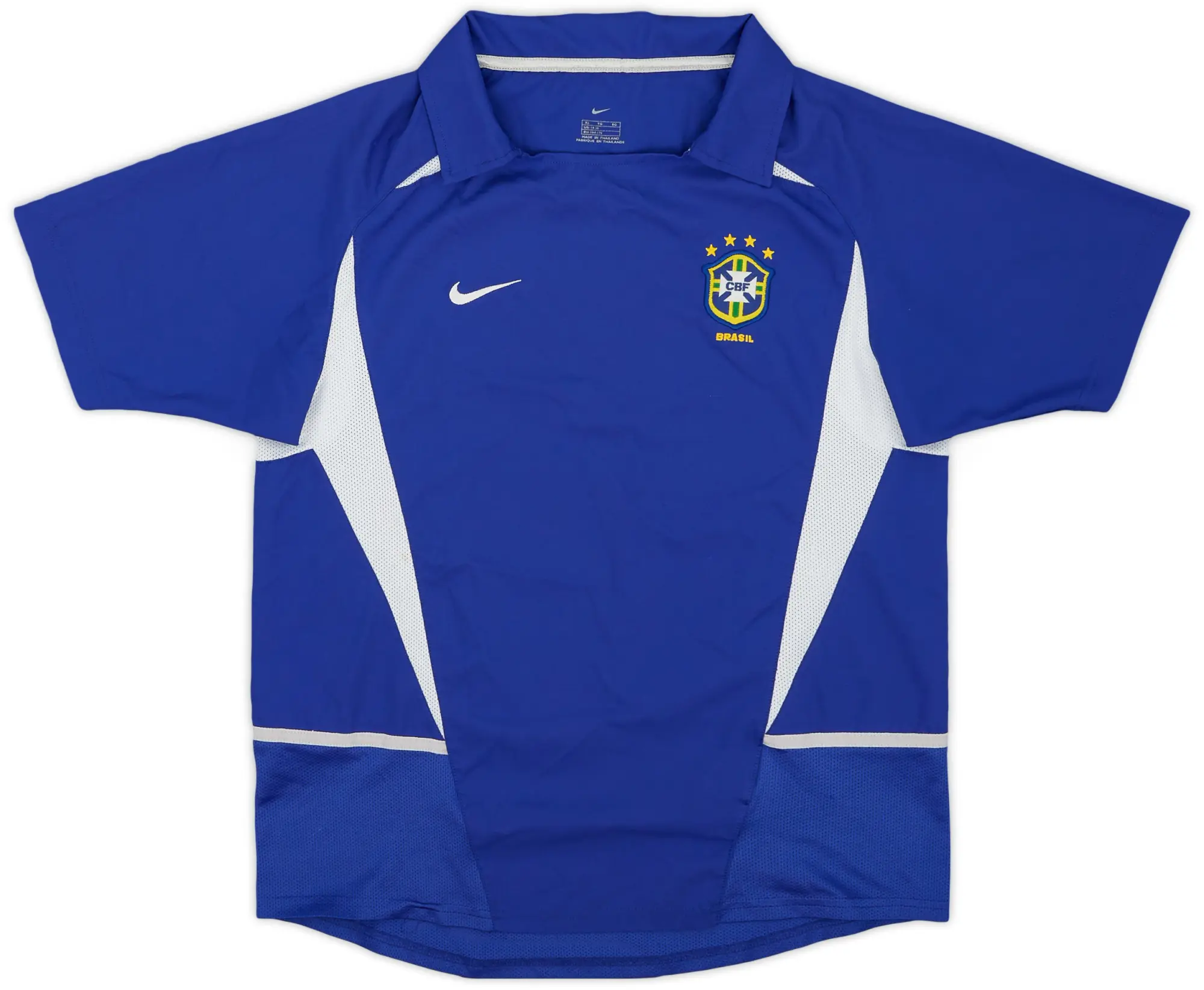 Nike 2002-04 Brazil Away Shirt - 8/10 - (XL.Boys)