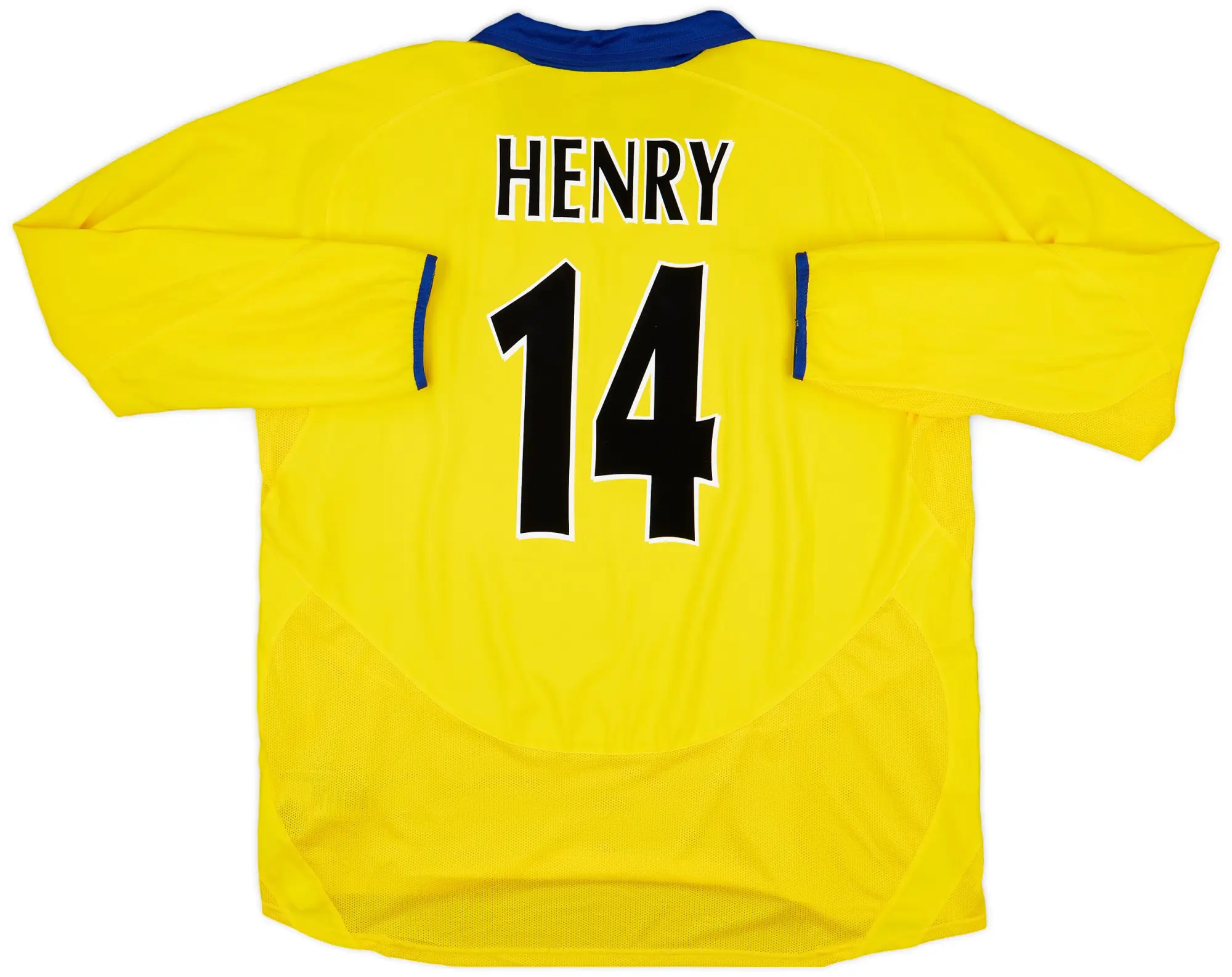 Nike 2003-05 Arsenal Away L/S Shirt Henry #14 - 9/10 - (XXL)