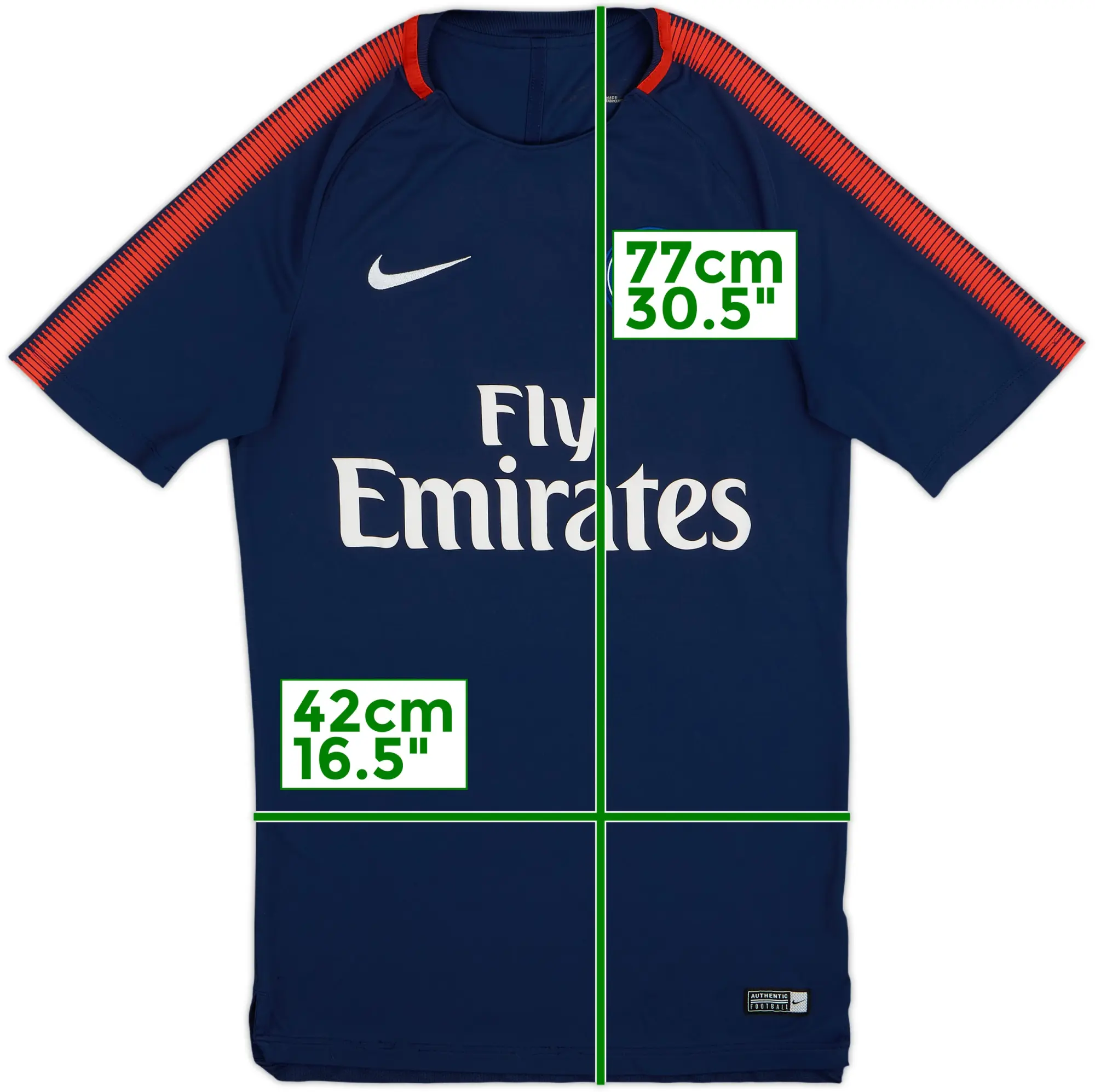 2016-17 Paris Saint-Germain Nike Training Shirt - 9/10 - (L.Boys)