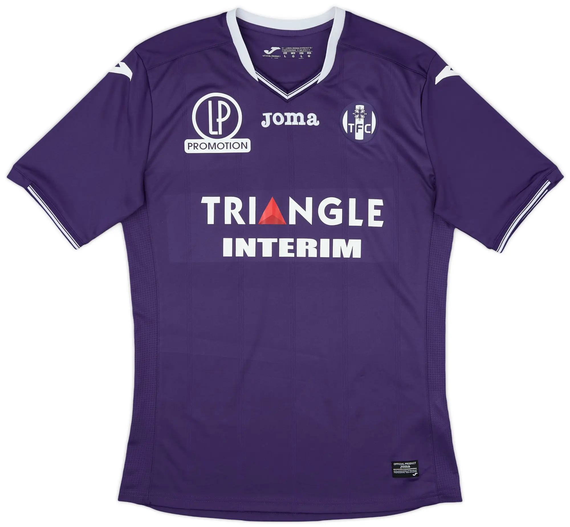 Joma 2017-18 Toulouse Home Shirt - 8/10 - (L)