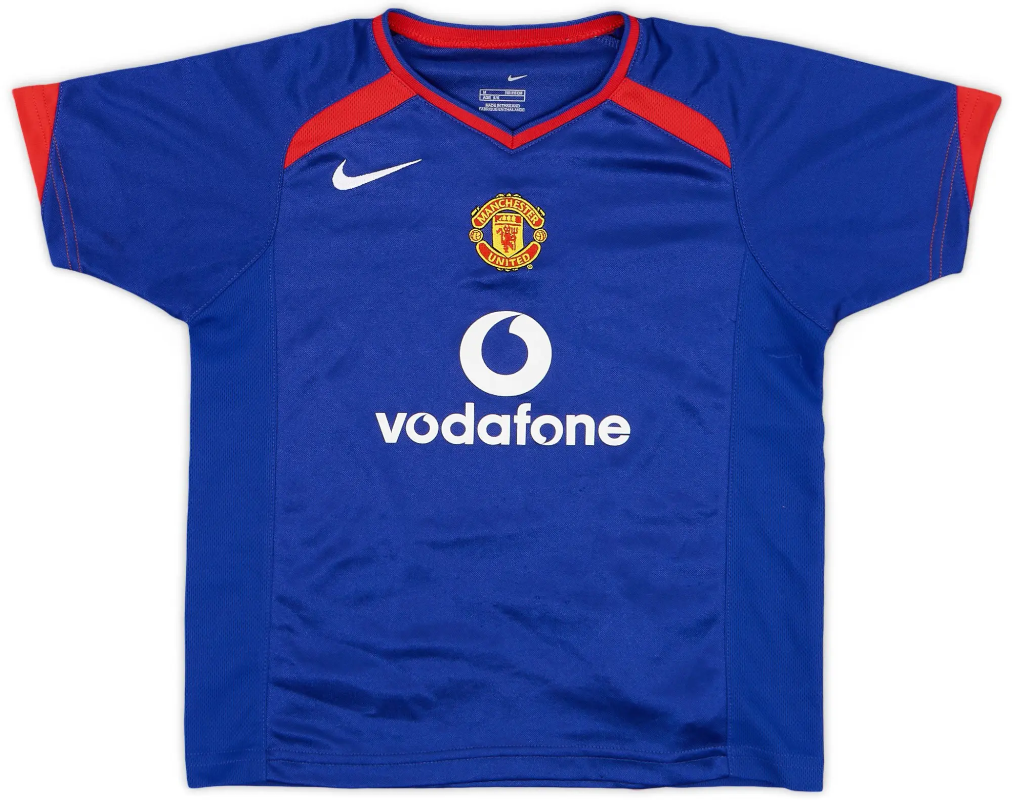 Nike 2005-06 Manchester United Away Shirt - 8/10 - (5-6 Years)