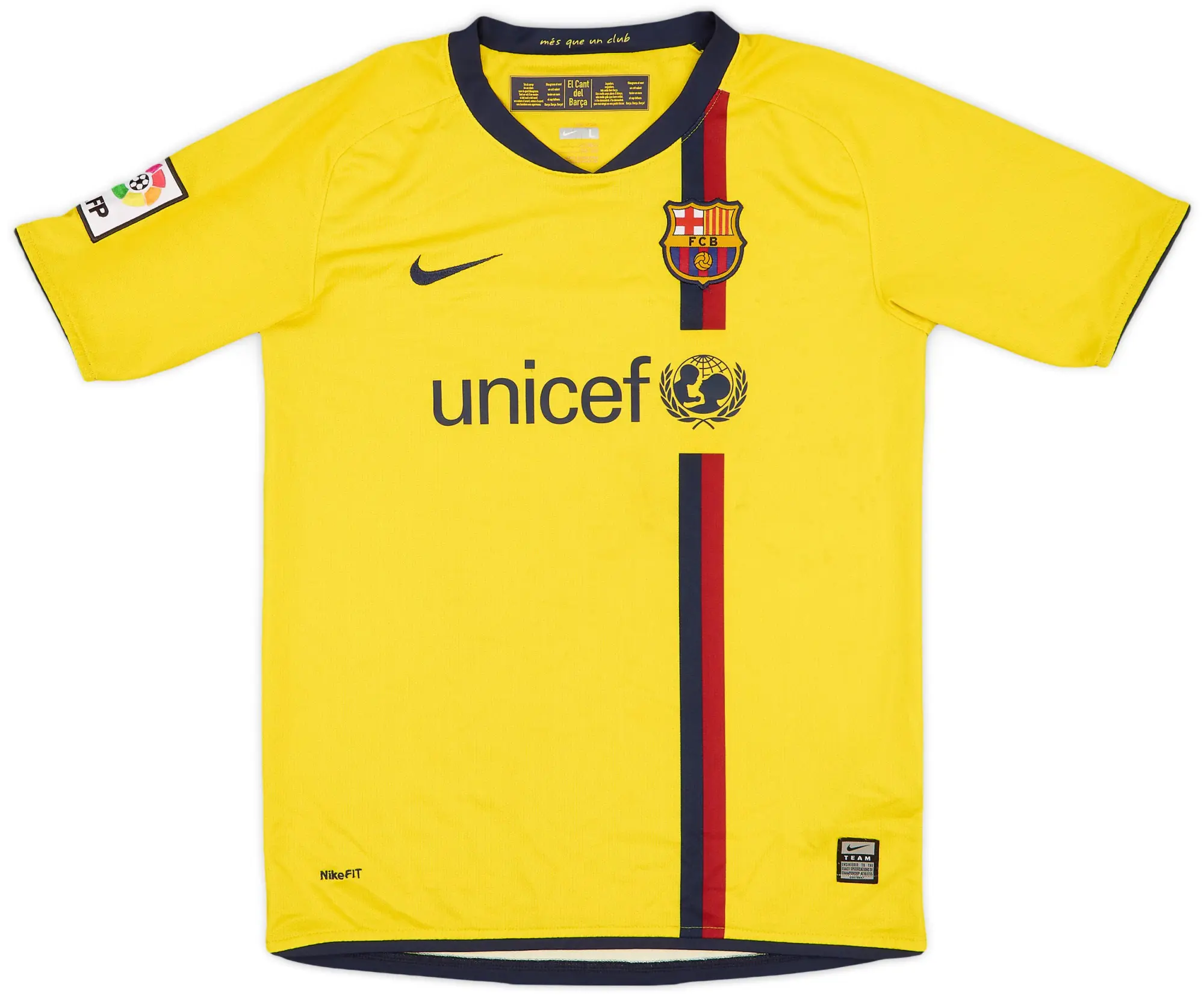 Nike 2008-10 Barcelona Away Shirt - 6/10 - (L.Boys)