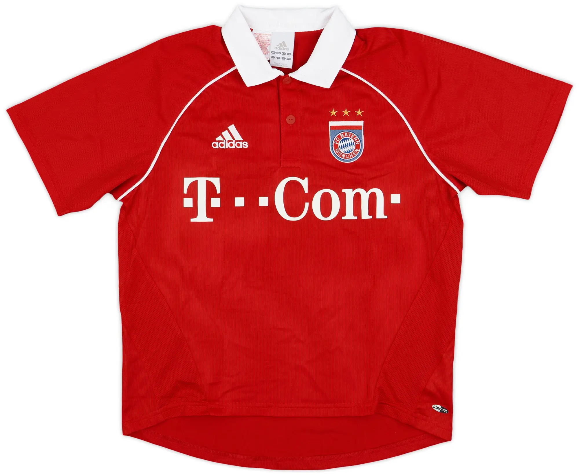 adidas 2005-06 Bayern Munich Home Shirt - 9/10 - (L.Boys)