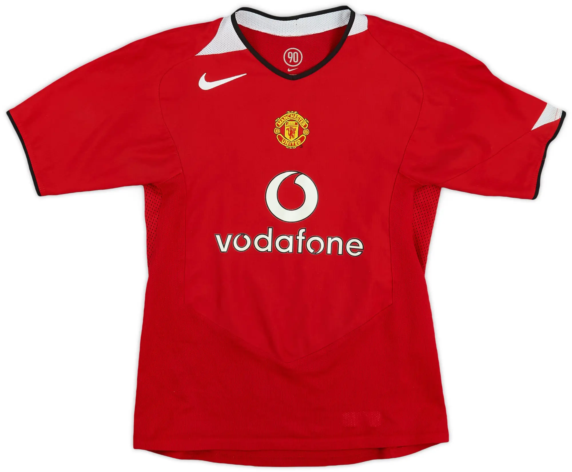 Nike 2004-06 Manchester United Home Shirt - 7/10 - (L.Boys)