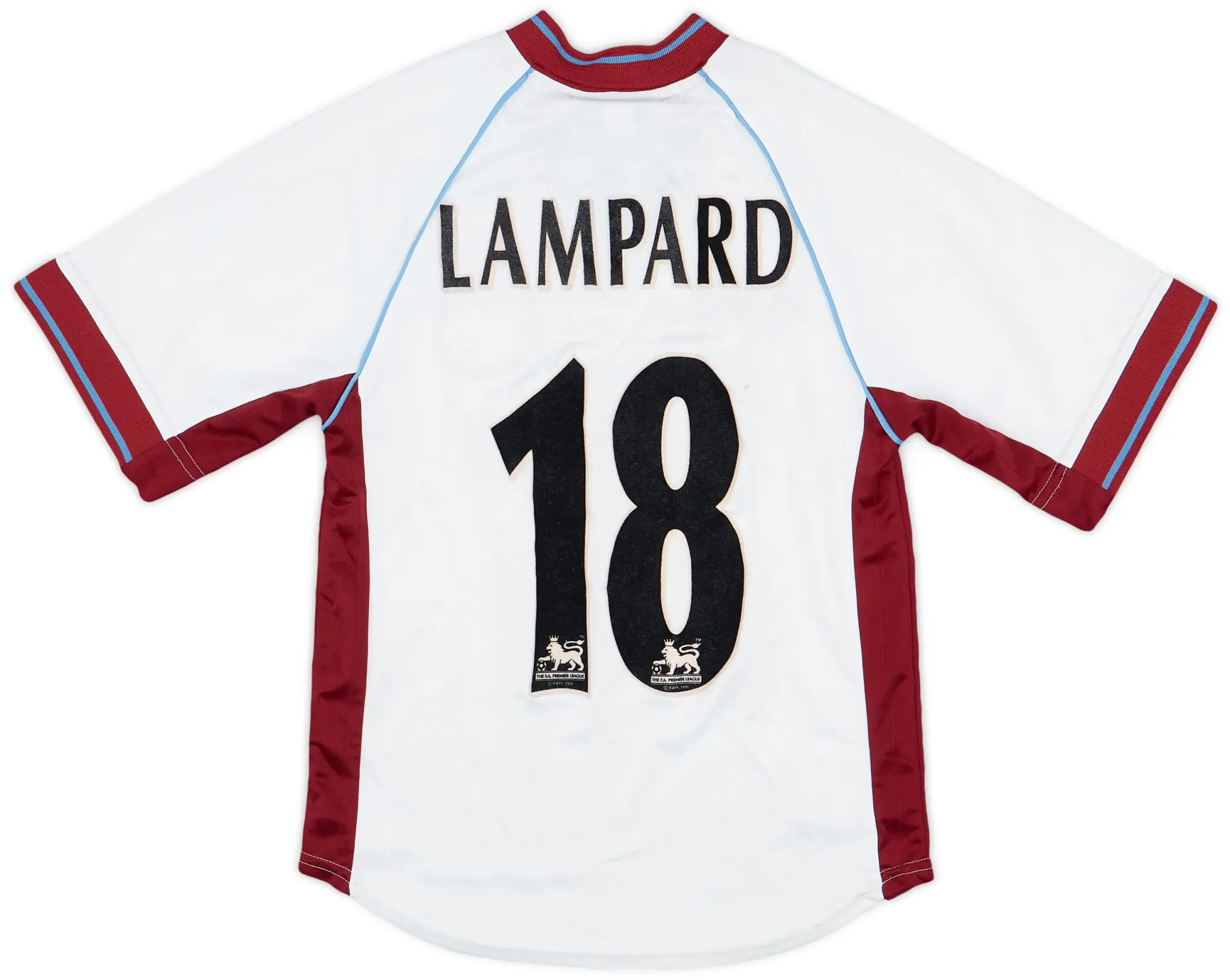 1998-99 West Ham Away Shirt Lampard #18 - 6/10 - (L.Boys)