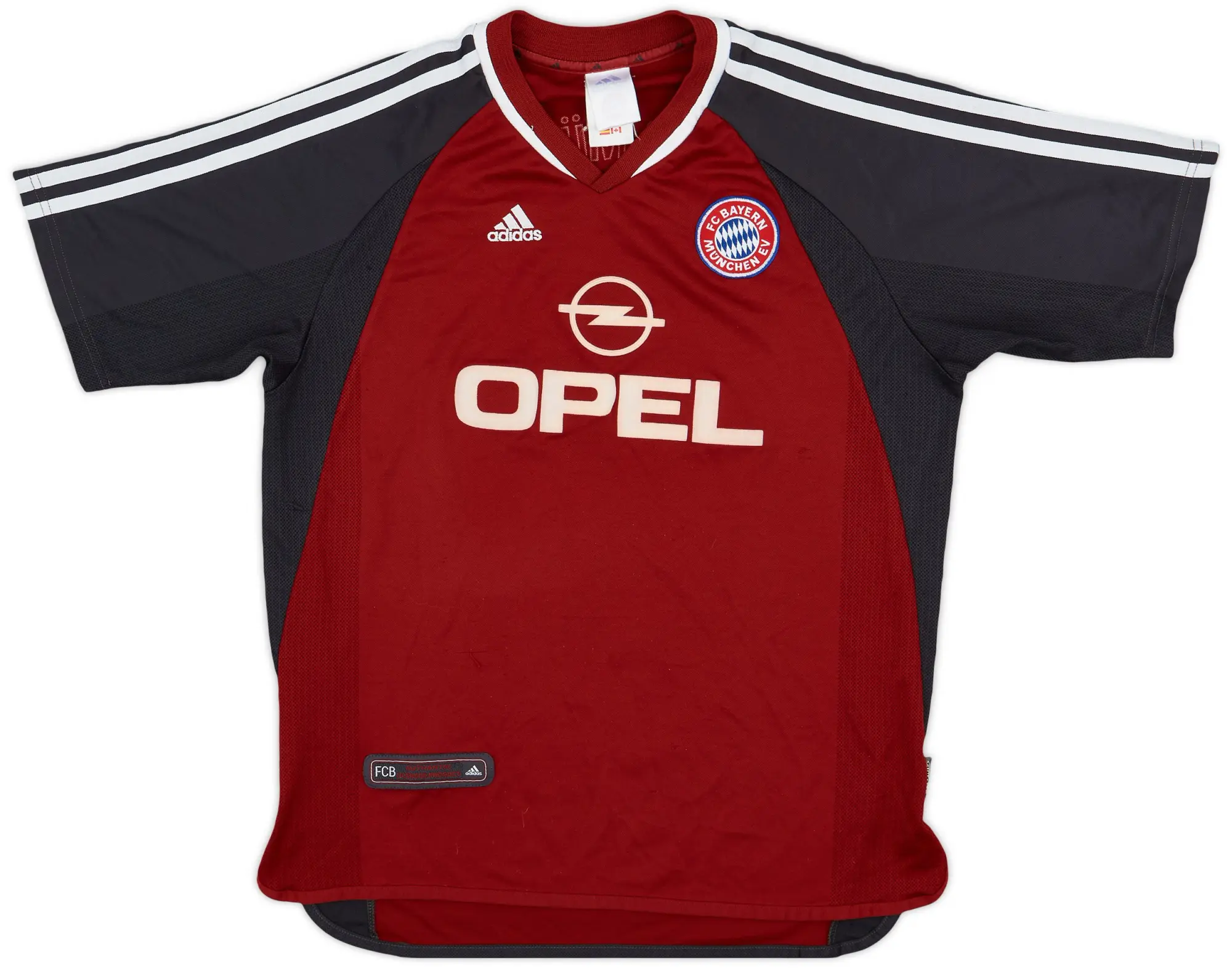 adidas 2001-02 Bayern Munich Home Shirt - 6/10 - (XL.Boys)