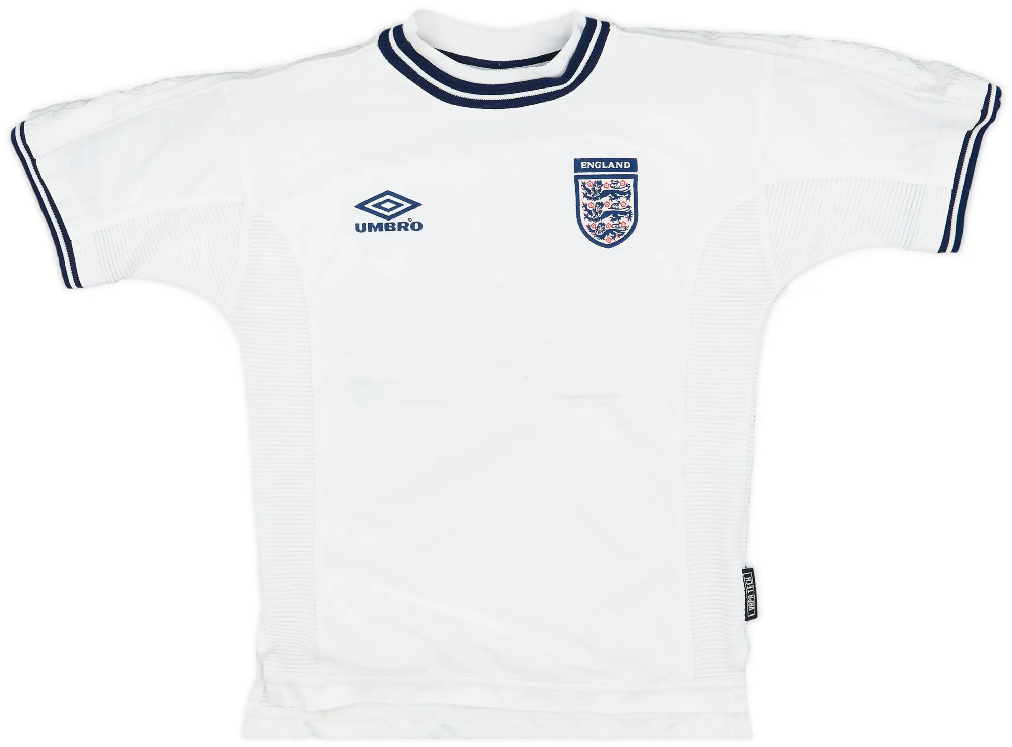 Umbro 1999-01 England Home Shirt - 7/10 - (M.Boys)
