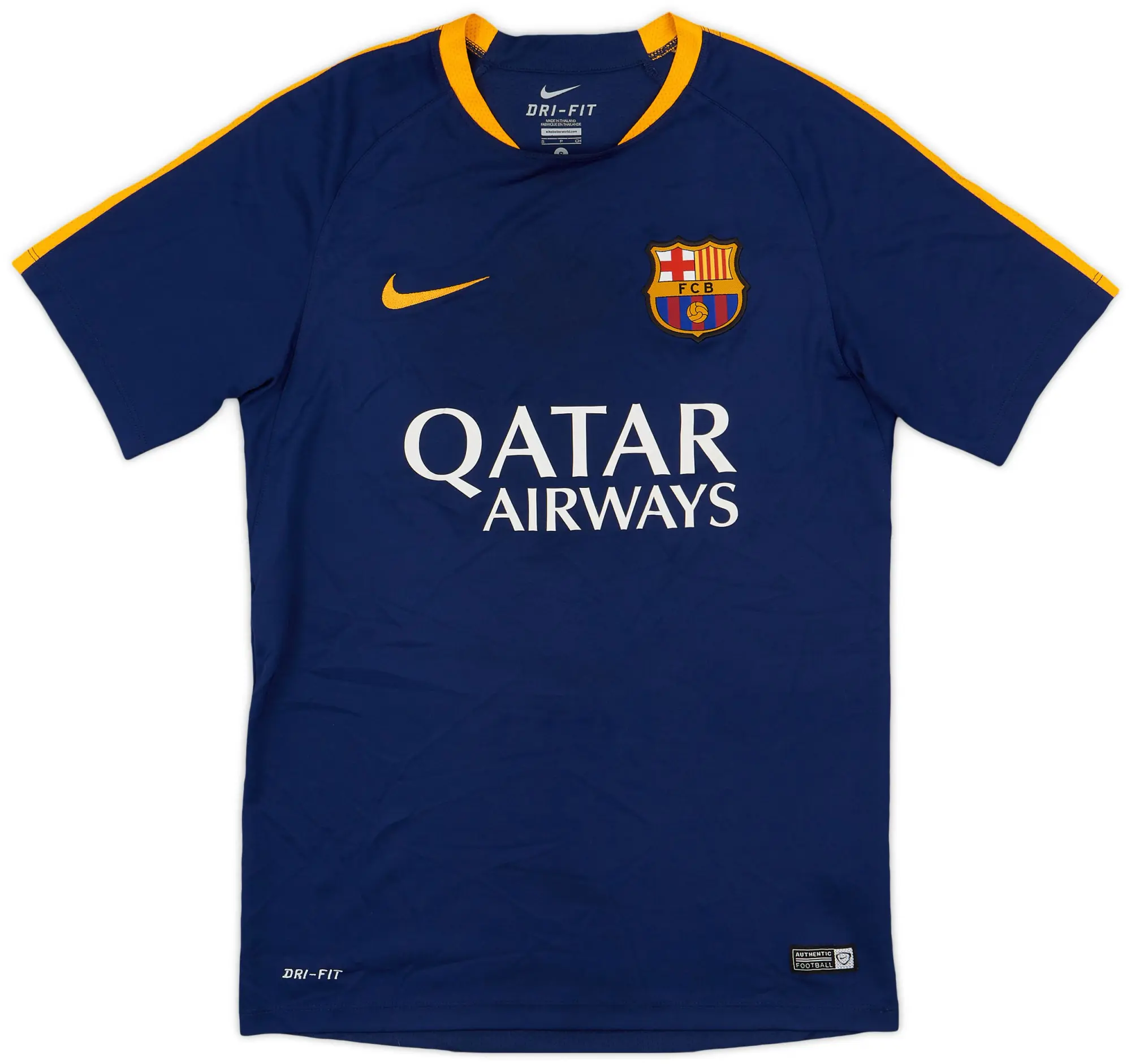 2015-16 Barcelona Nike Training Shirt - 9/10 - (S)