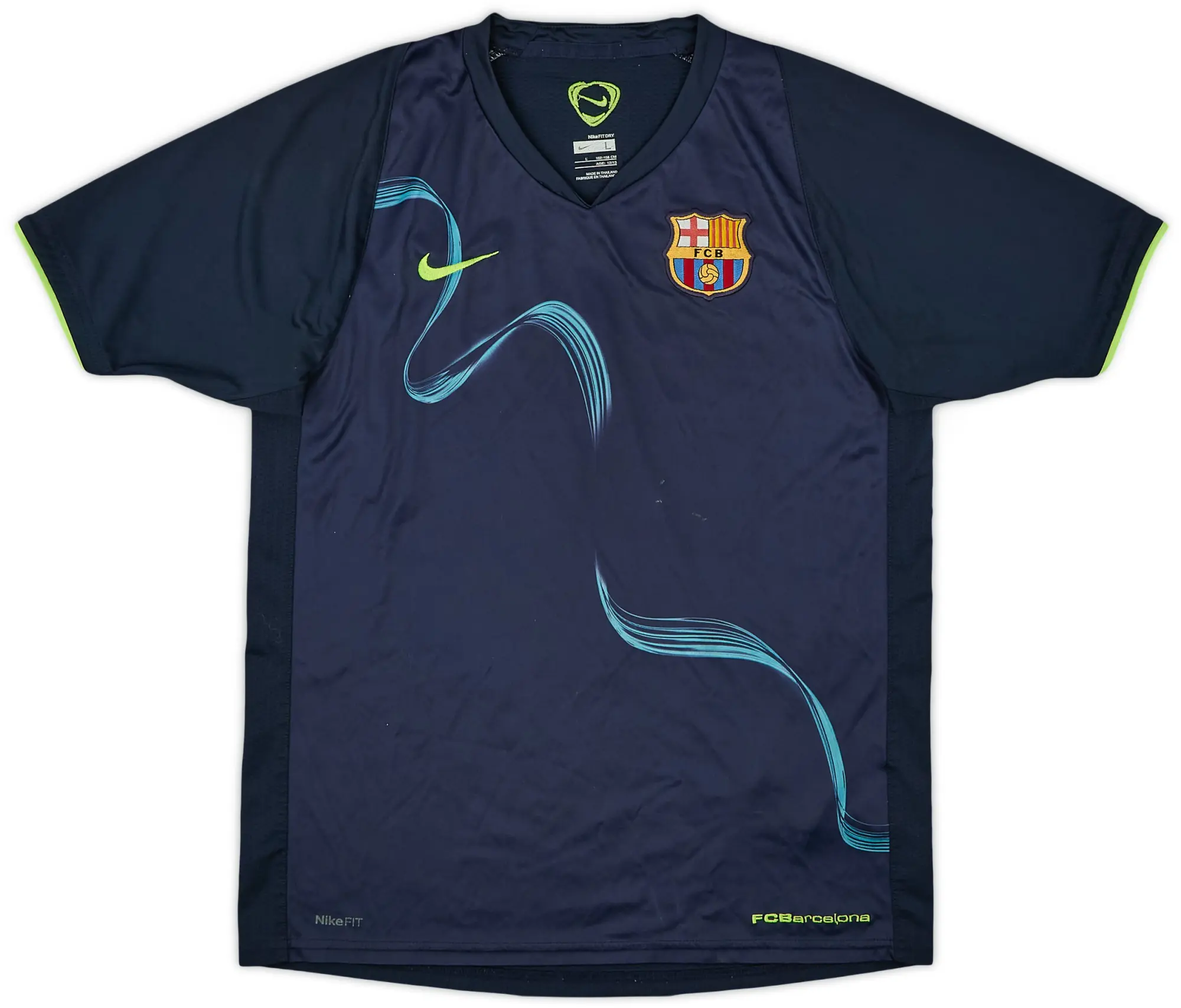 2007-08 Barcelona Nike Training Shirt - 7/10 - (XL)