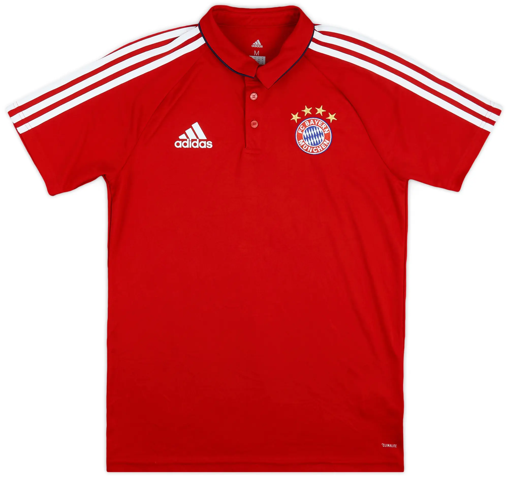 2017-18 Bayern Munich adidas Polo Shirt - 8/10 - (M)