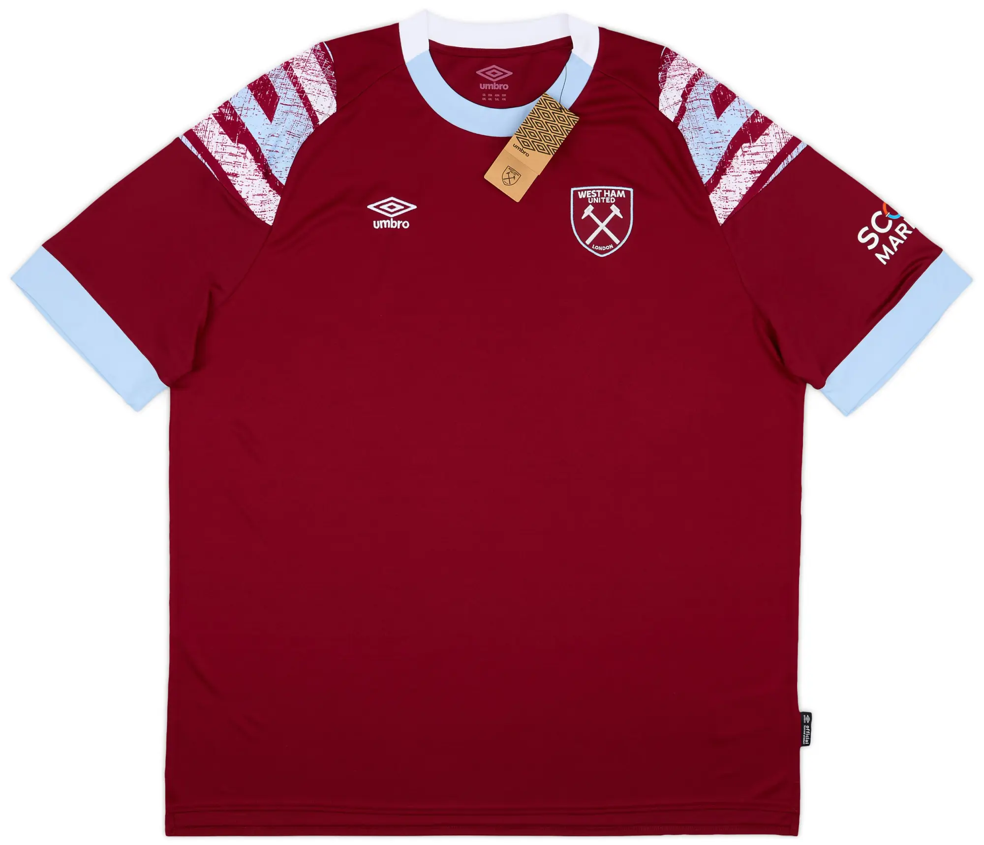 Umbro 2022-23 West Ham Home Shirt (3XL)