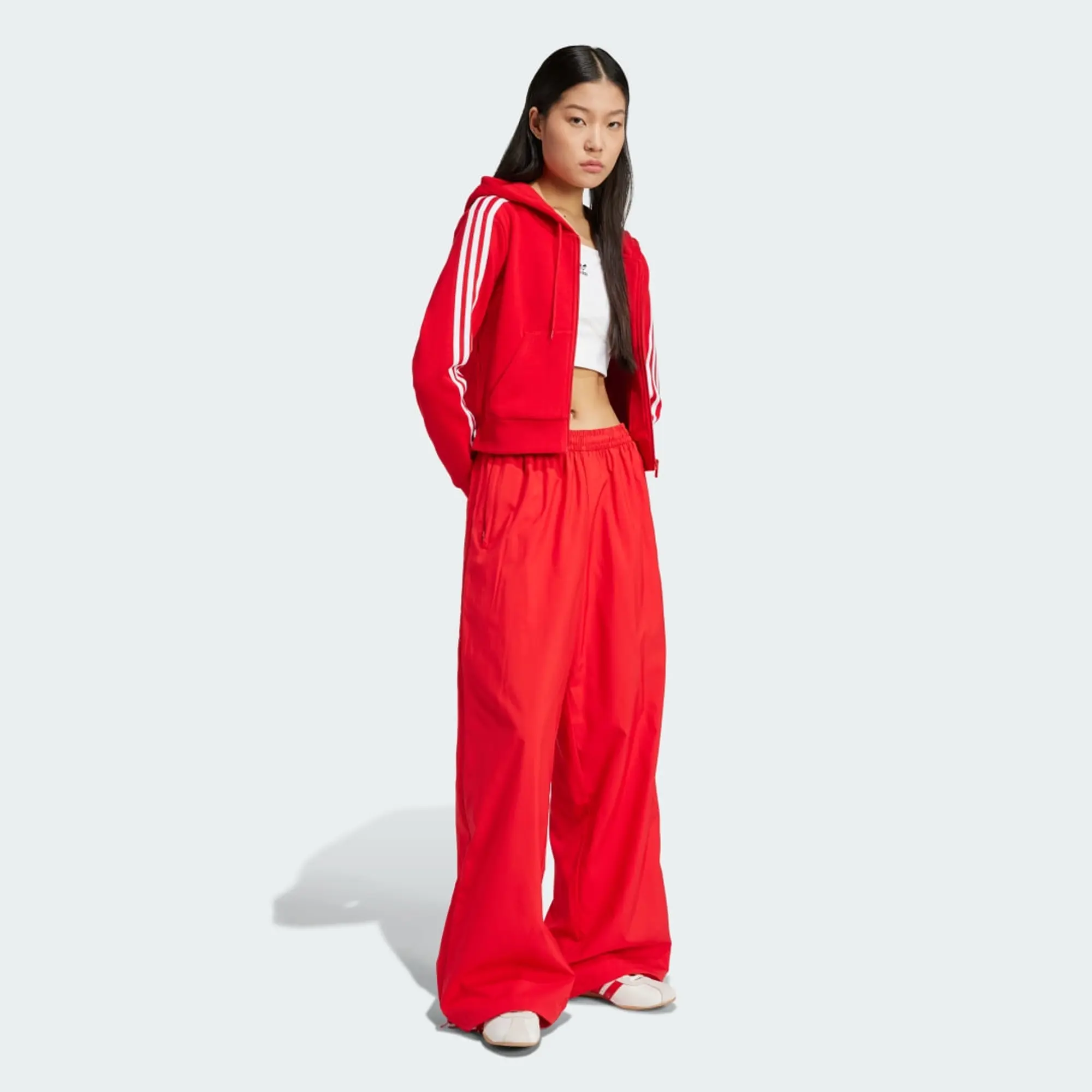 Adidas Originals Woven Tp In Red
