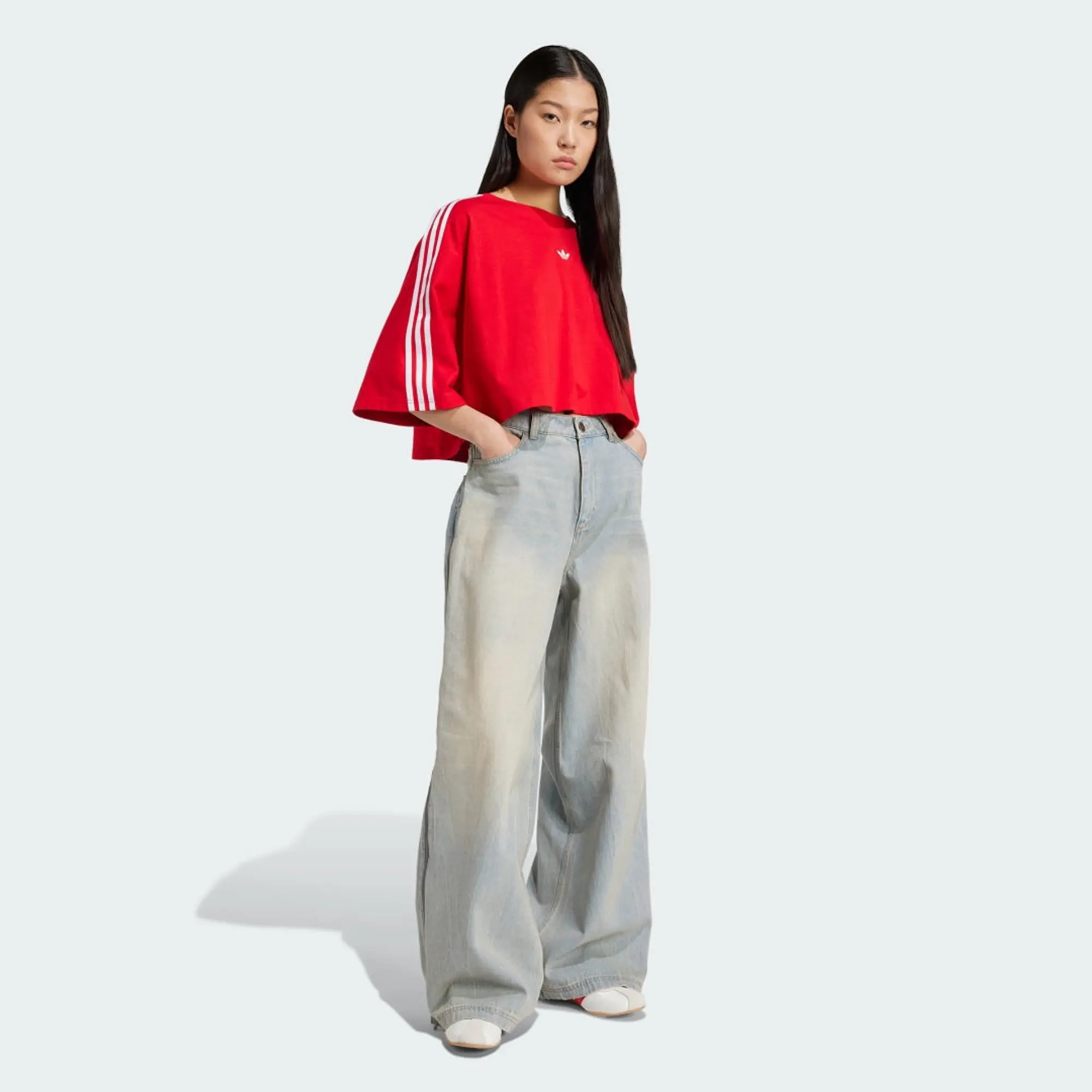 adidas Originals Women Adilenium Season 3 Zip Washed Denim P