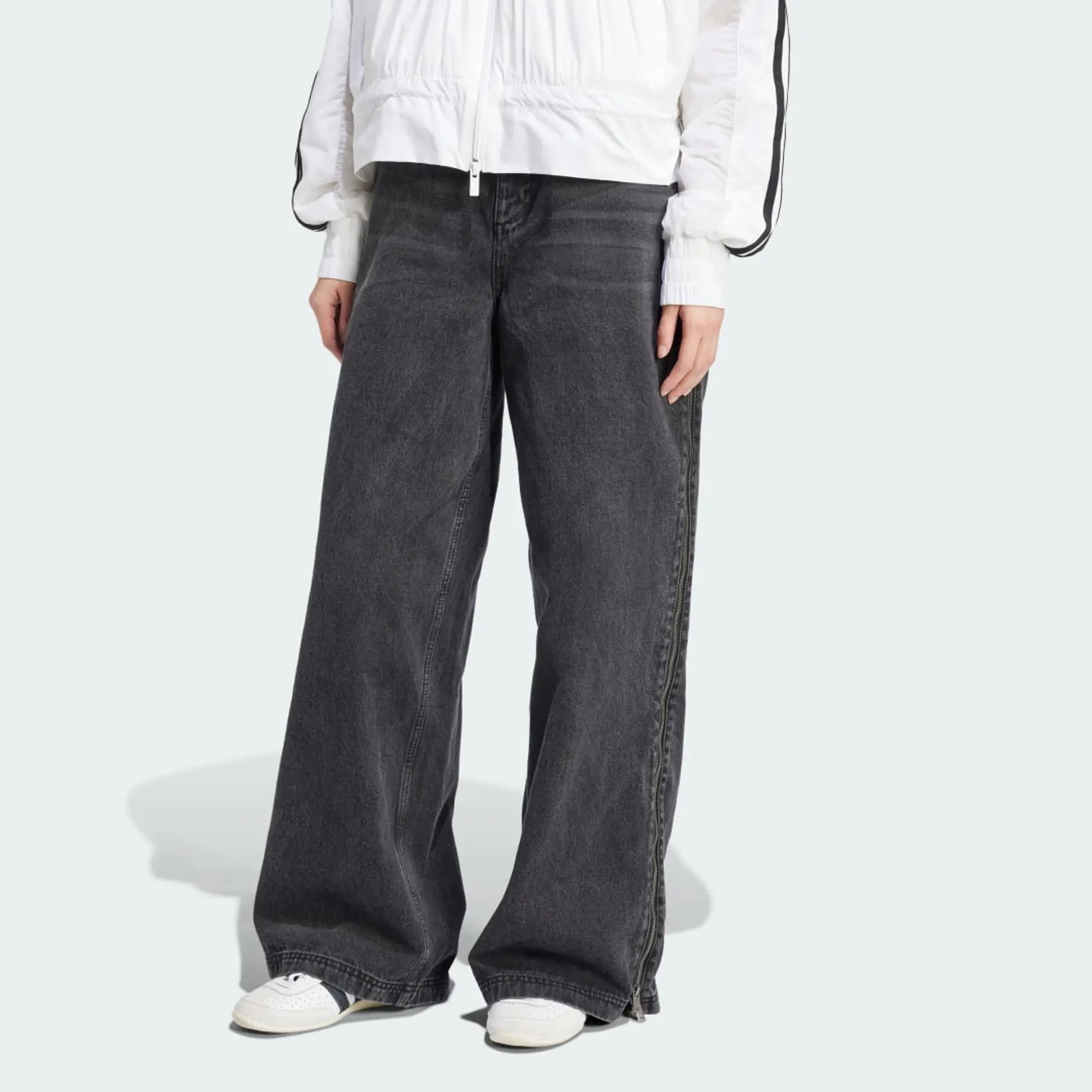 adidas Originals Women Adilenium Season 3 Zip Washed Denim P