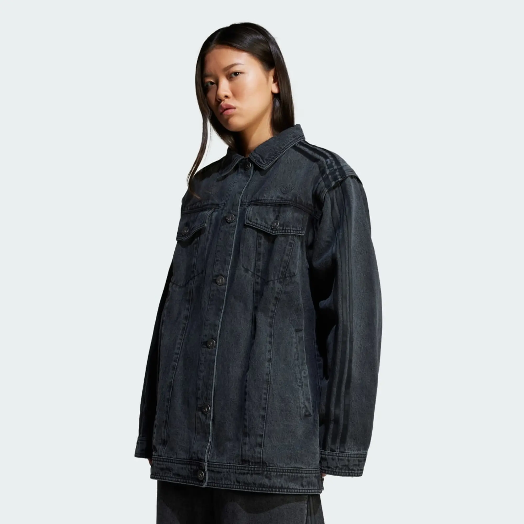 adidas Adilenium Season 3 Two-In-One Denim Shirt Jacket