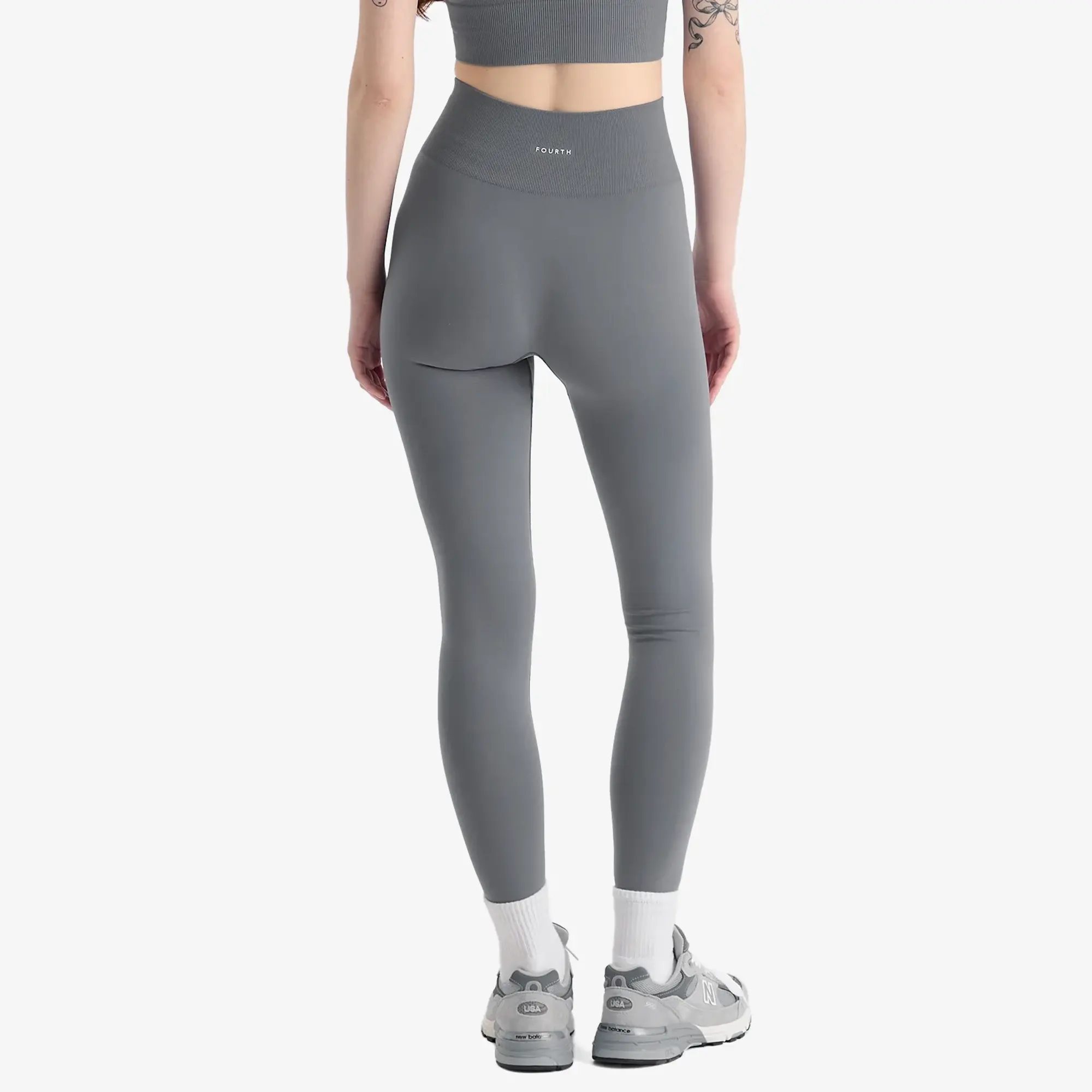 4th & Reckless Women's Tyler Seamless Leggings Grey